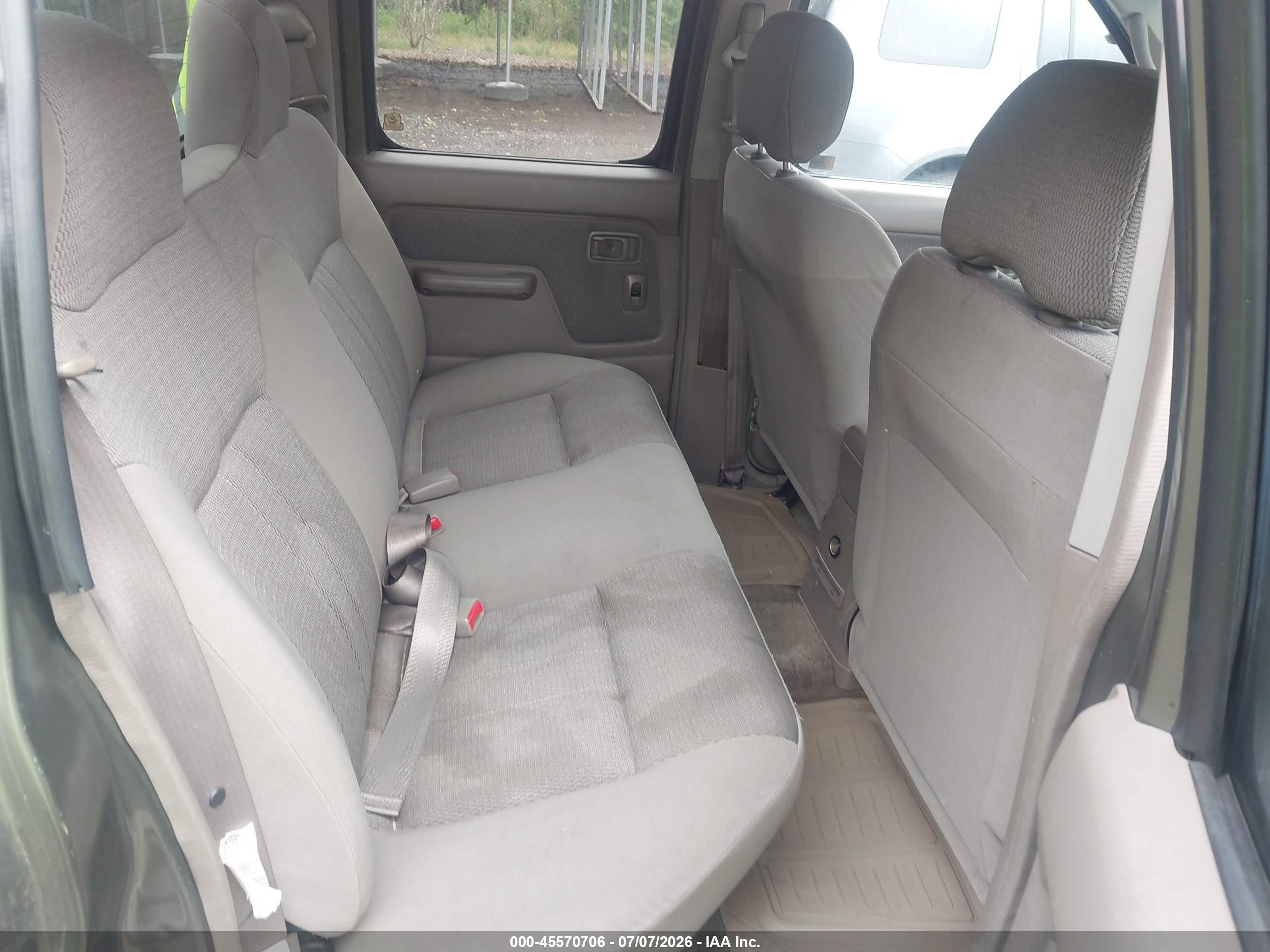 2003 Nissan Frontier 4wd Xe Green vin: 1N6ED29Y93C428759