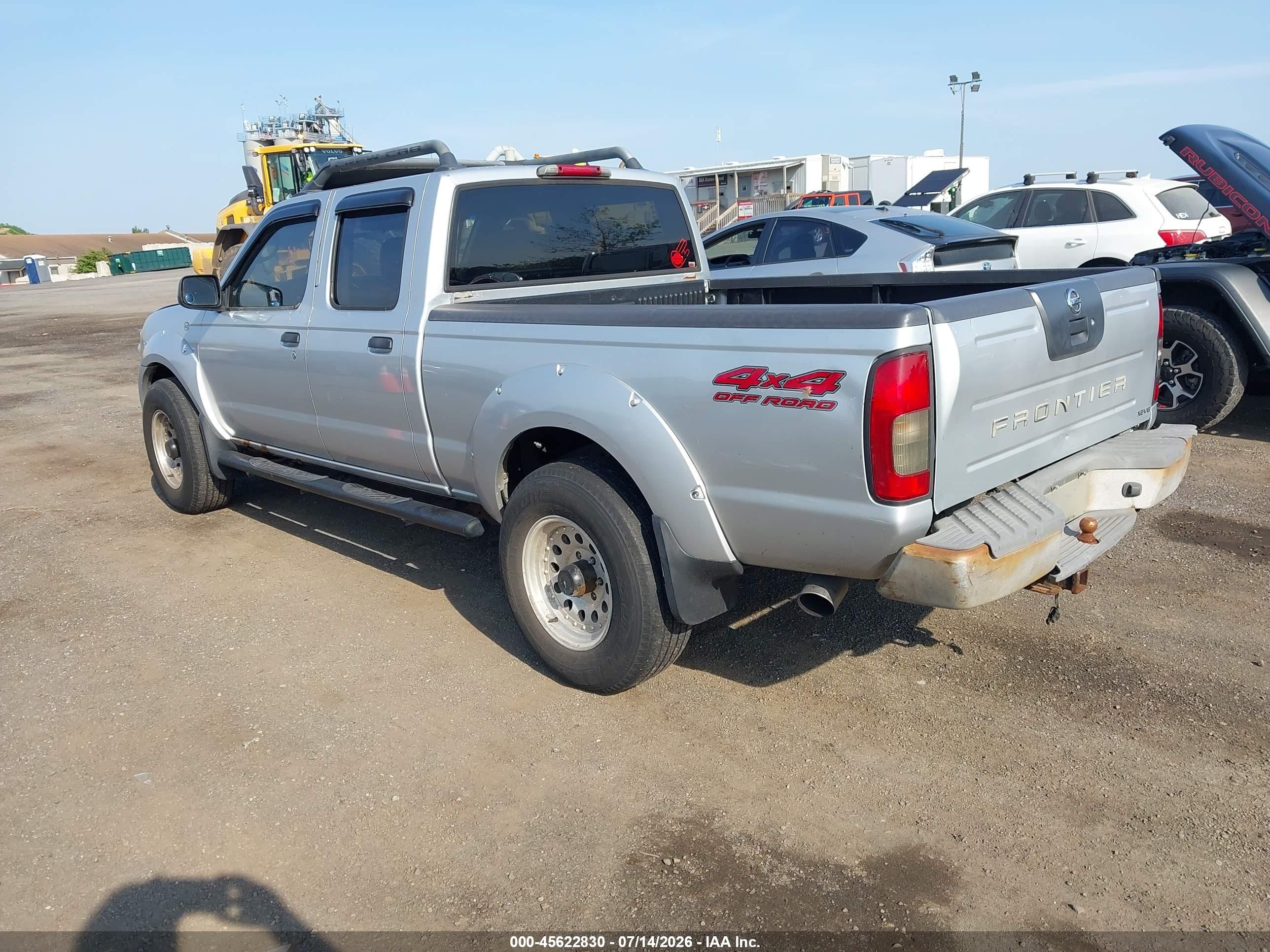 2004 Nissan Frontier Xe-v6 Gray vin: 1N6ED29Y94C448639