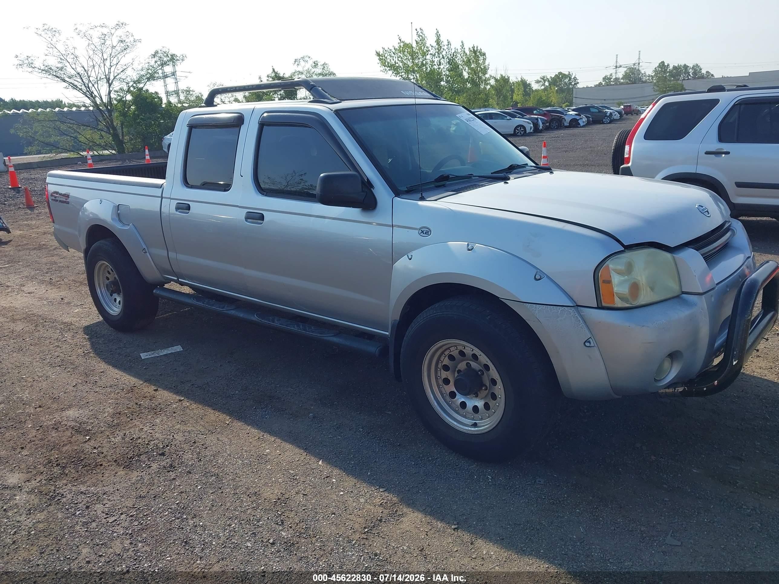 2004 Nissan Frontier Xe-v6 Gray vin: 1N6ED29Y94C448639
