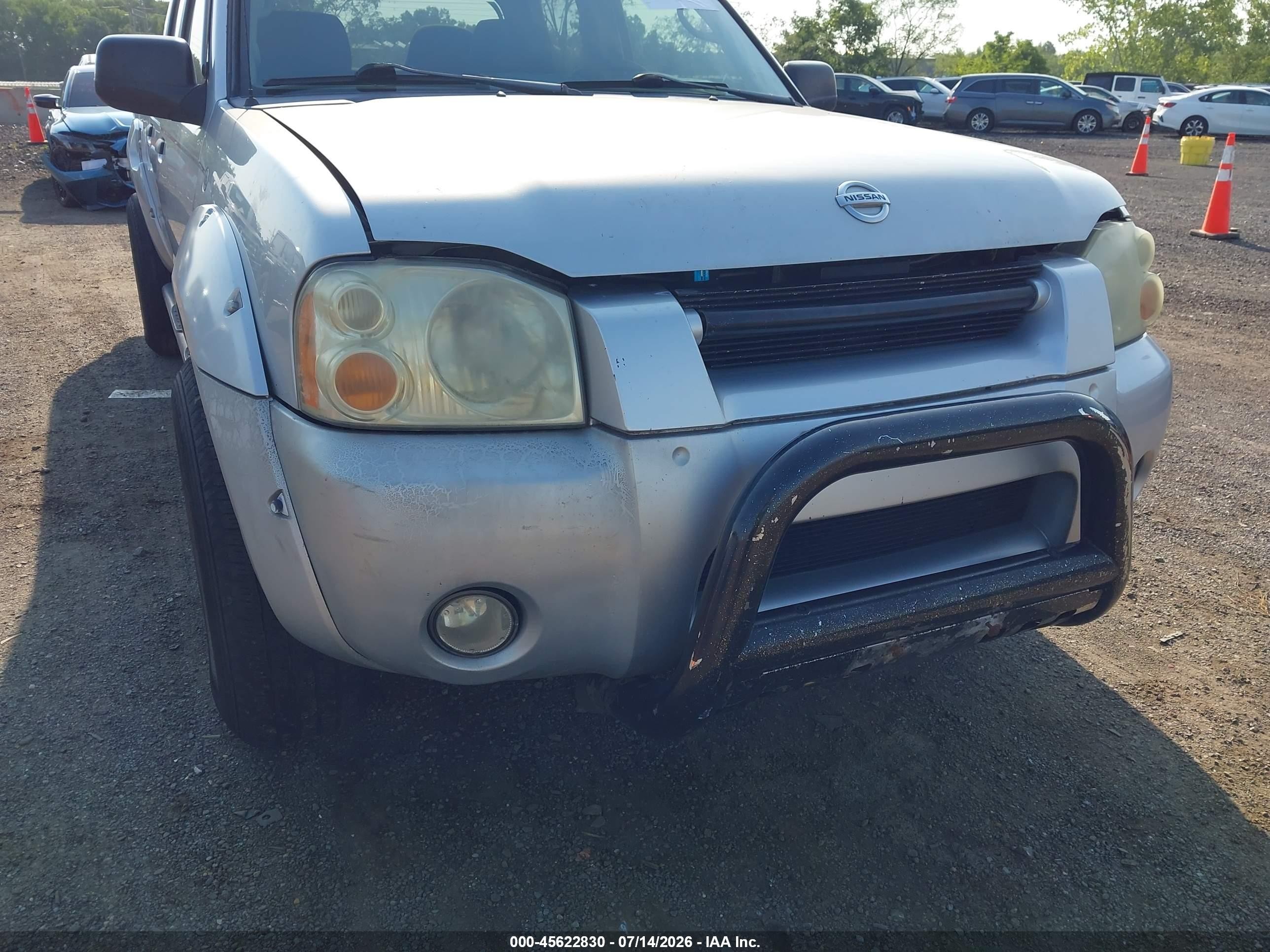 2004 Nissan Frontier Xe-v6 Gray vin: 1N6ED29Y94C448639
