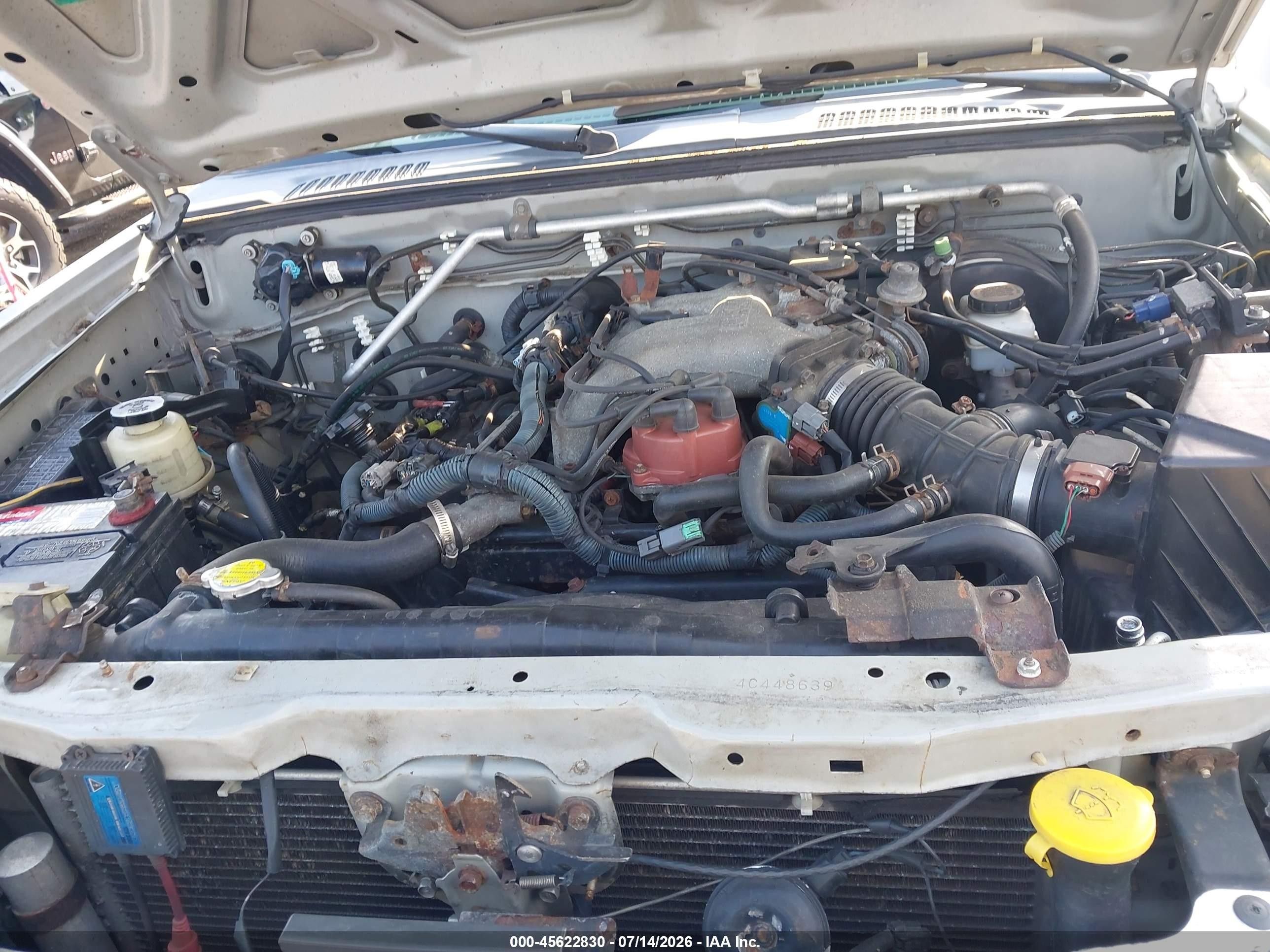 2004 Nissan Frontier Xe-v6 Gray vin: 1N6ED29Y94C448639