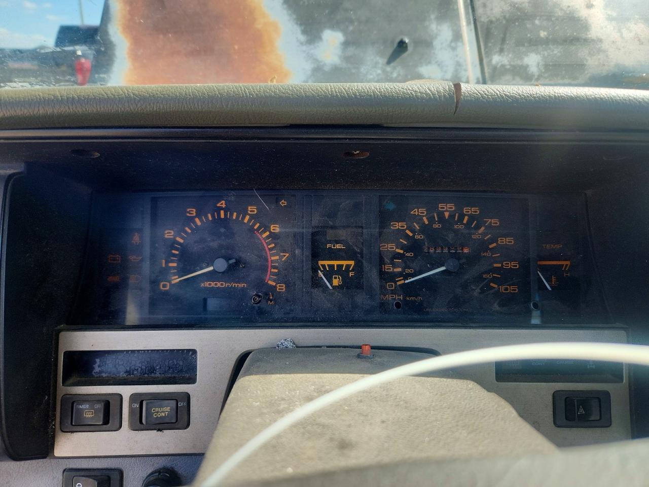 1989 Niss Truck Black vin: 1N6HD12H3KC331685