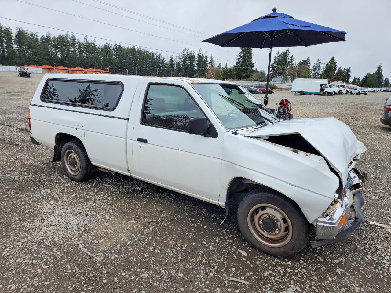 1991 Nissan Truck V6 White vin: 1N6HD12H8MC353474