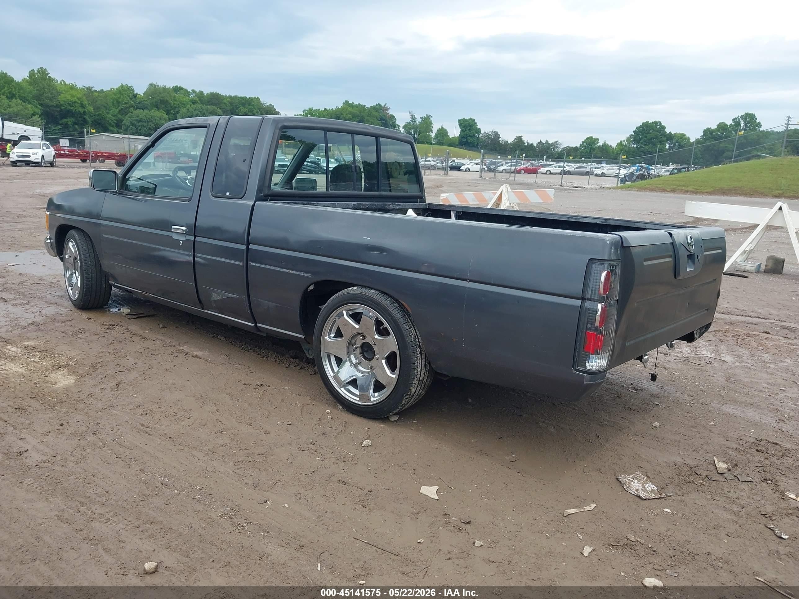 1990 Nissan D21 King Cab Gray vin: 1N6HD16S2LC321513