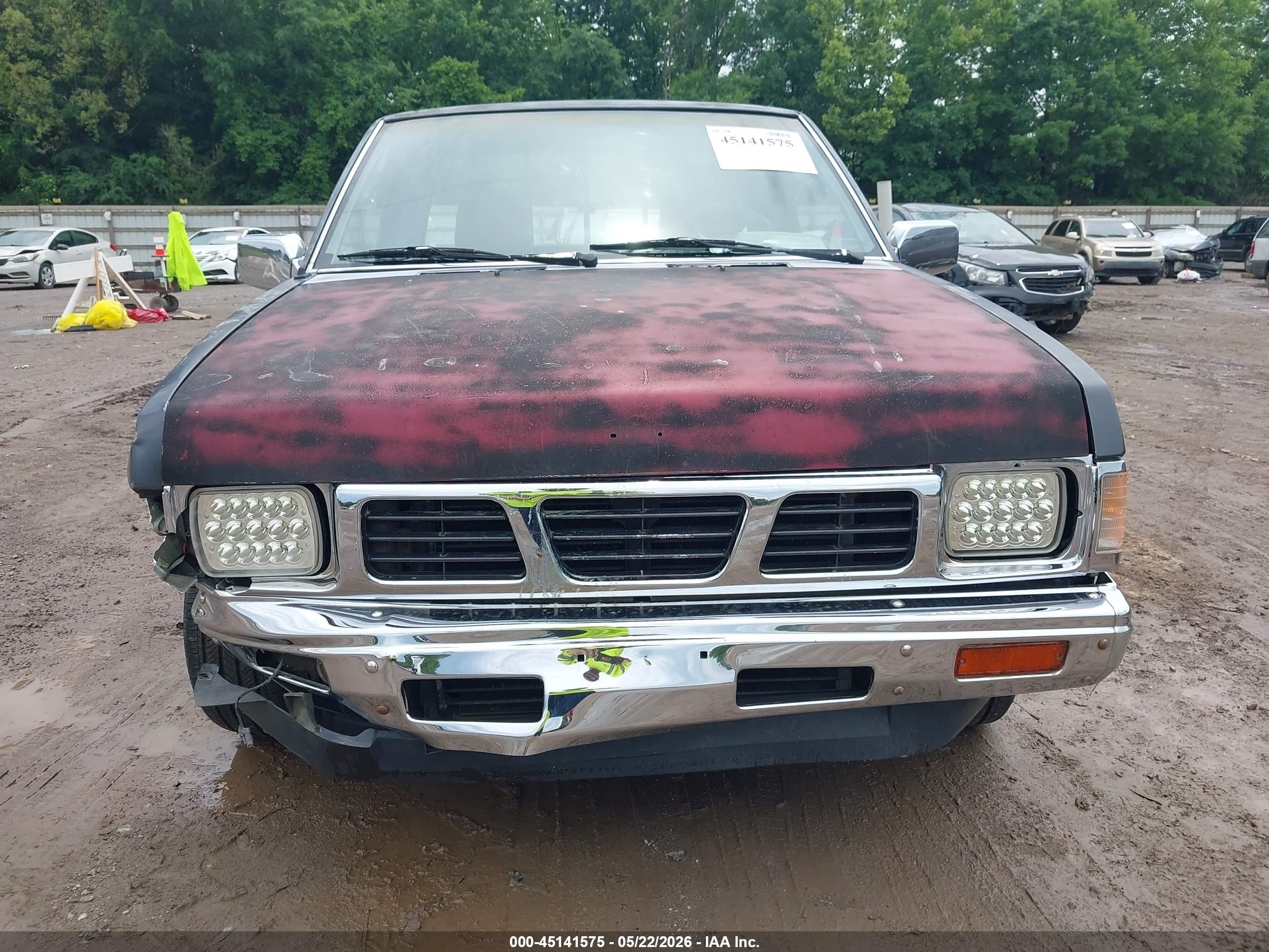 1990 Nissan D21 King Cab Gray vin: 1N6HD16S2LC321513