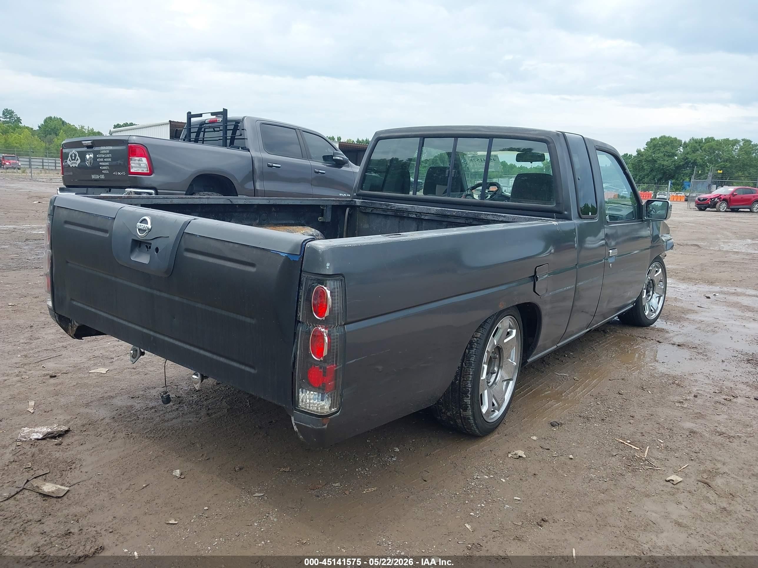 1990 Nissan D21 King Cab Gray vin: 1N6HD16S2LC321513