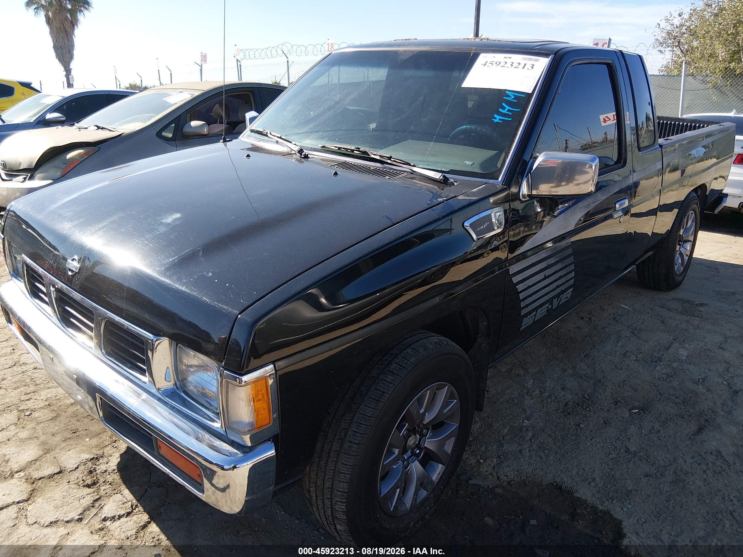 1993 Nissan Truck King Cab Se Black vin: 1N6HD16S4PC411526
