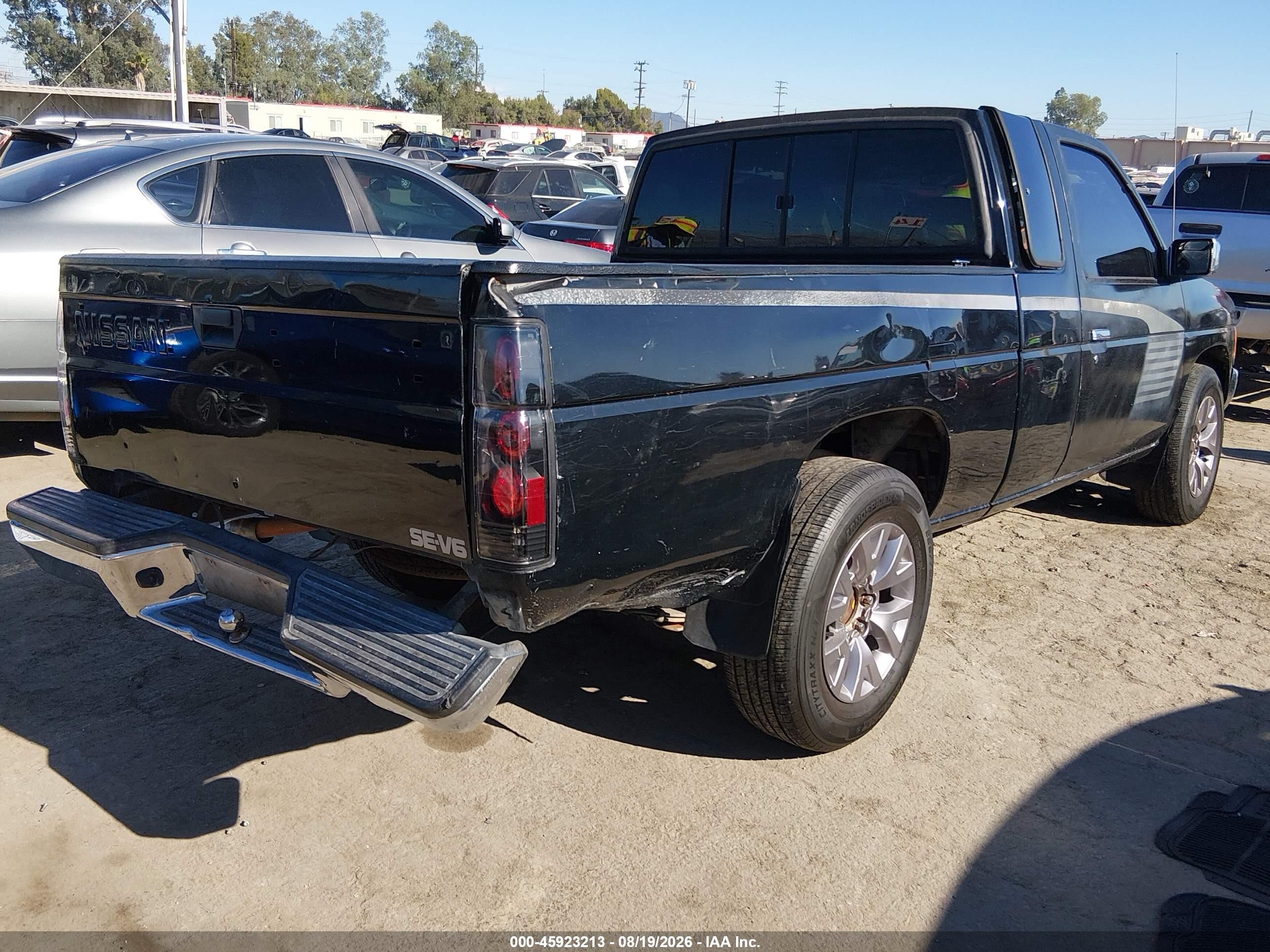 1993 Nissan Truck King Cab Se Black vin: 1N6HD16S4PC411526