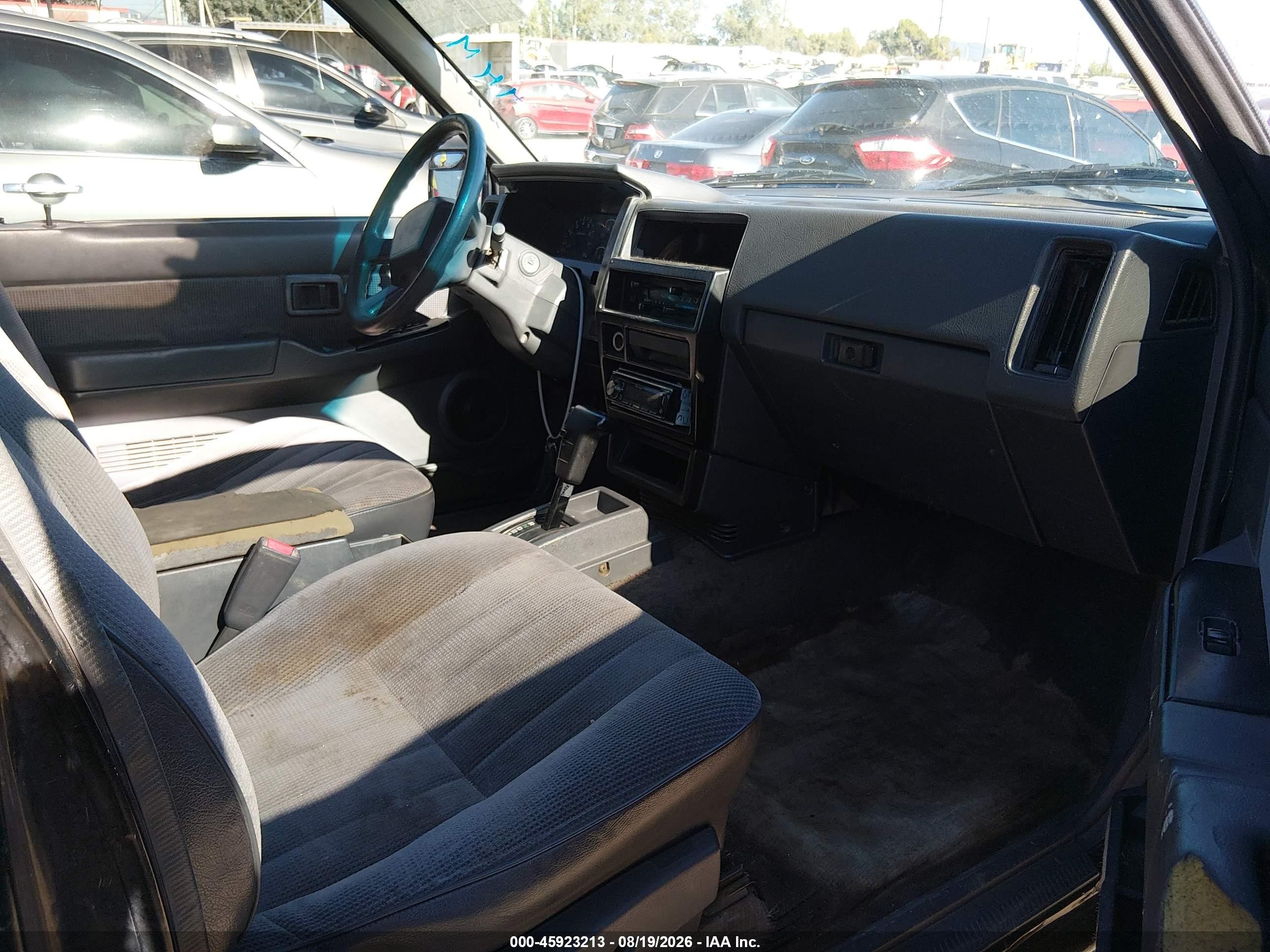 1993 Nissan Truck King Cab Se Black vin: 1N6HD16S4PC411526