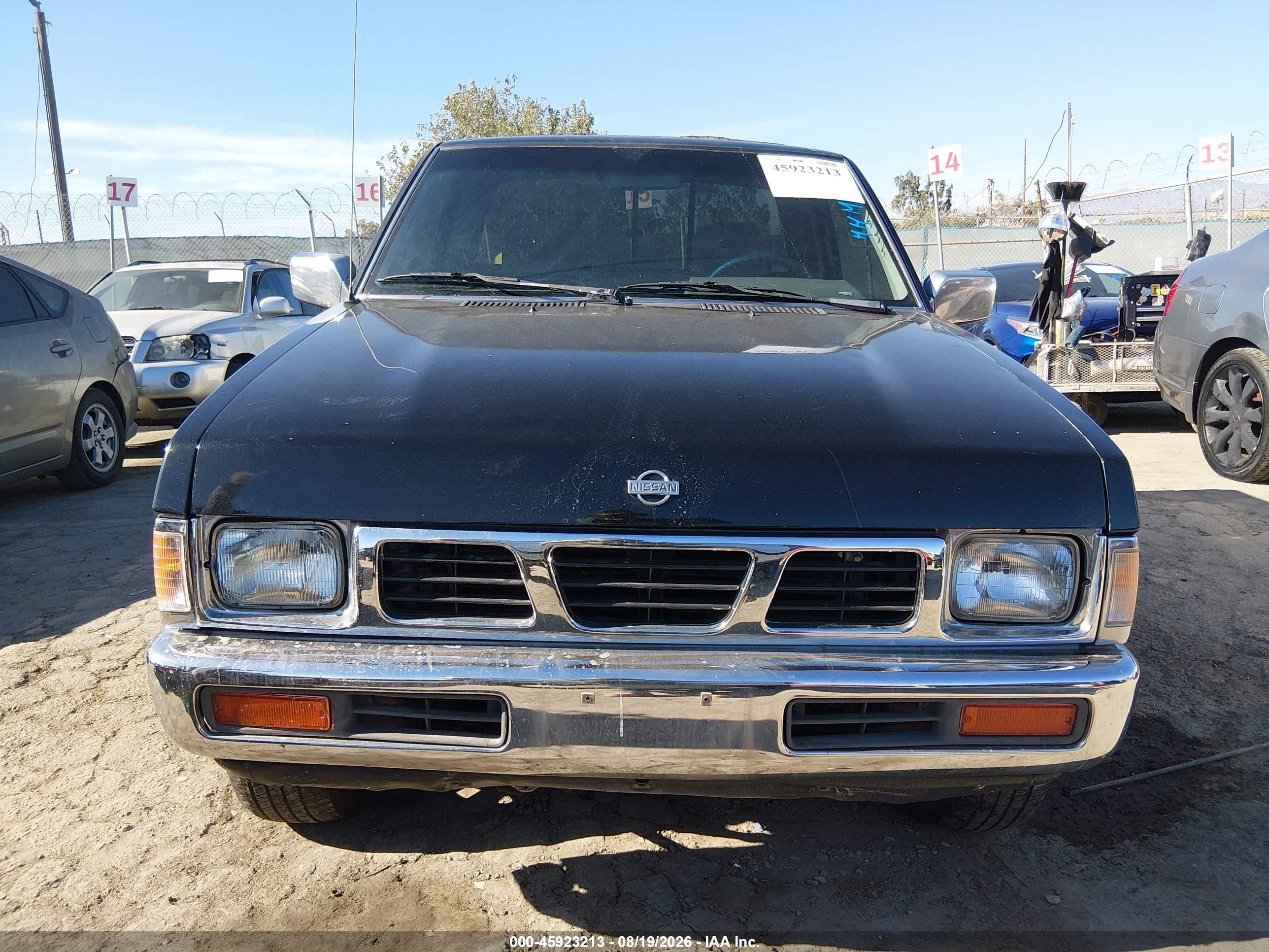 1993 Nissan Truck King Cab Se Black vin: 1N6HD16S4PC411526