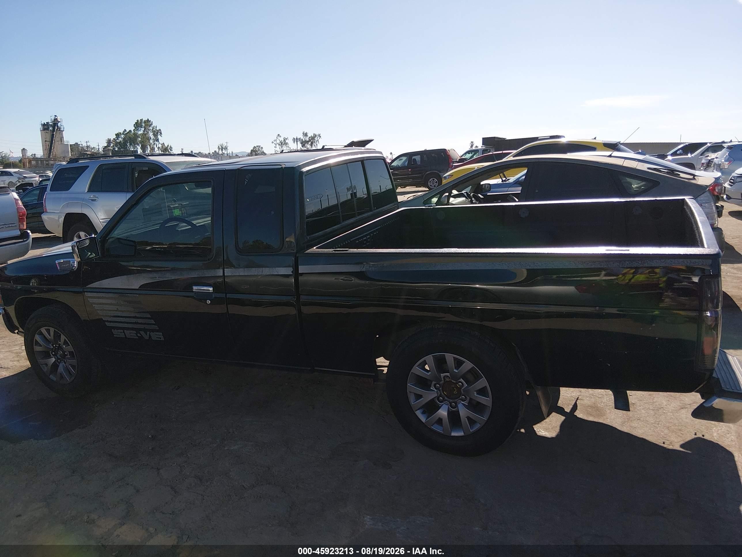 1993 Nissan Truck King Cab Se Black vin: 1N6HD16S4PC411526