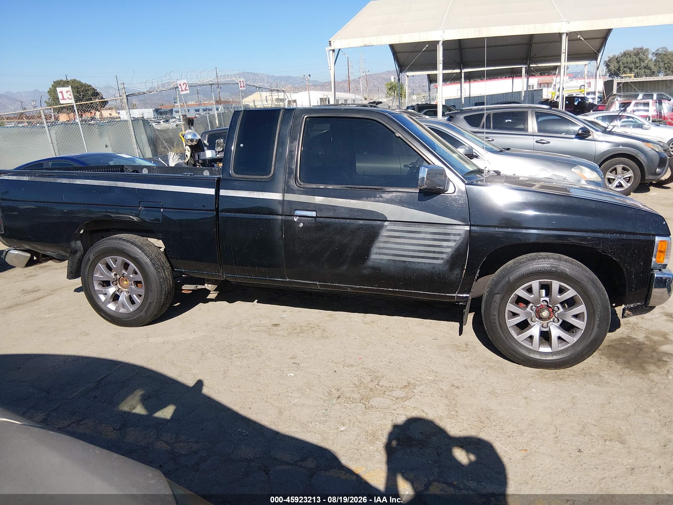 1993 Nissan Truck King Cab Se Black vin: 1N6HD16S4PC411526