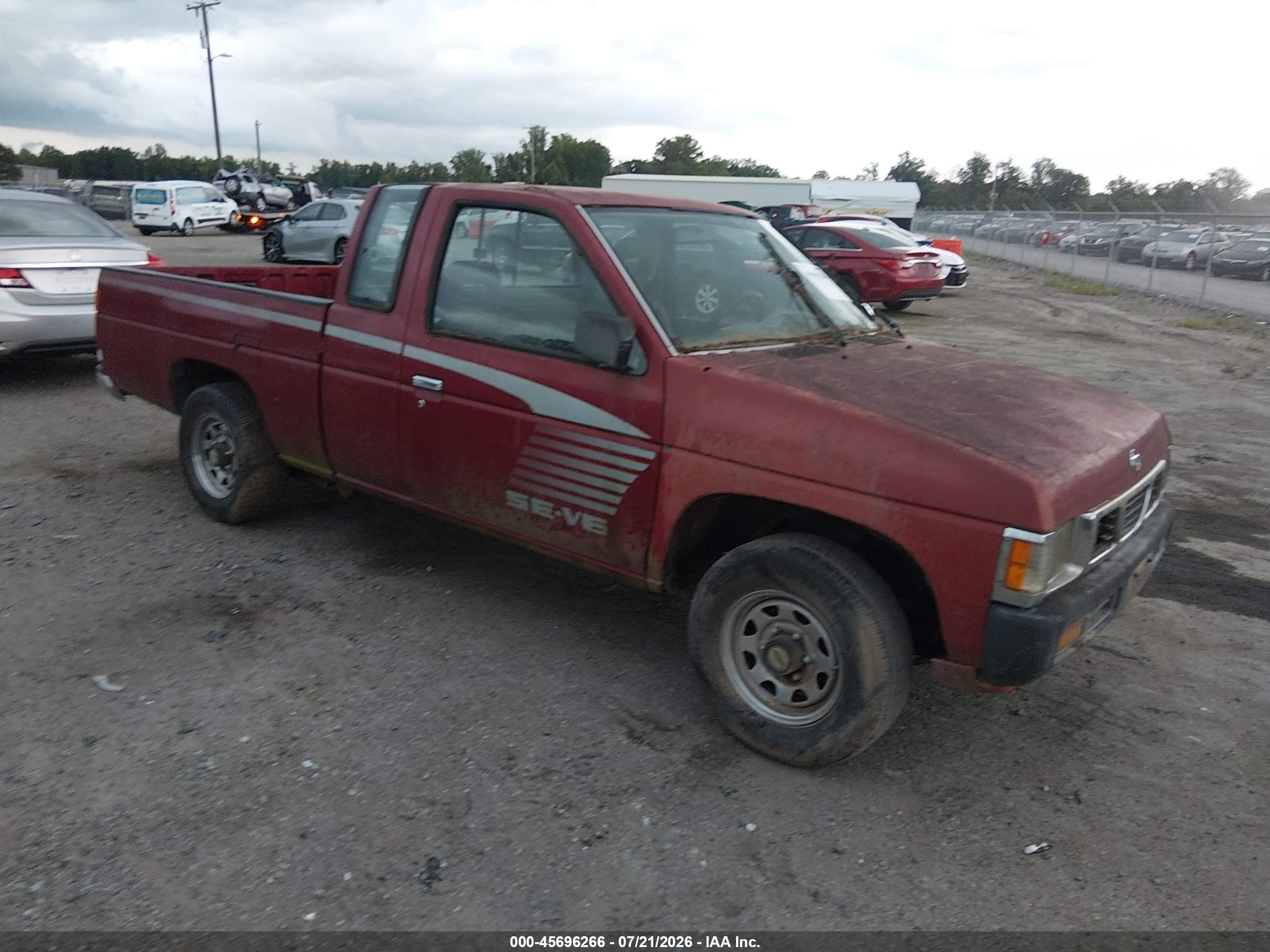 1994 Nissan Truck King Cab Se Burgundy vin: 1N6HD16S5RC362498