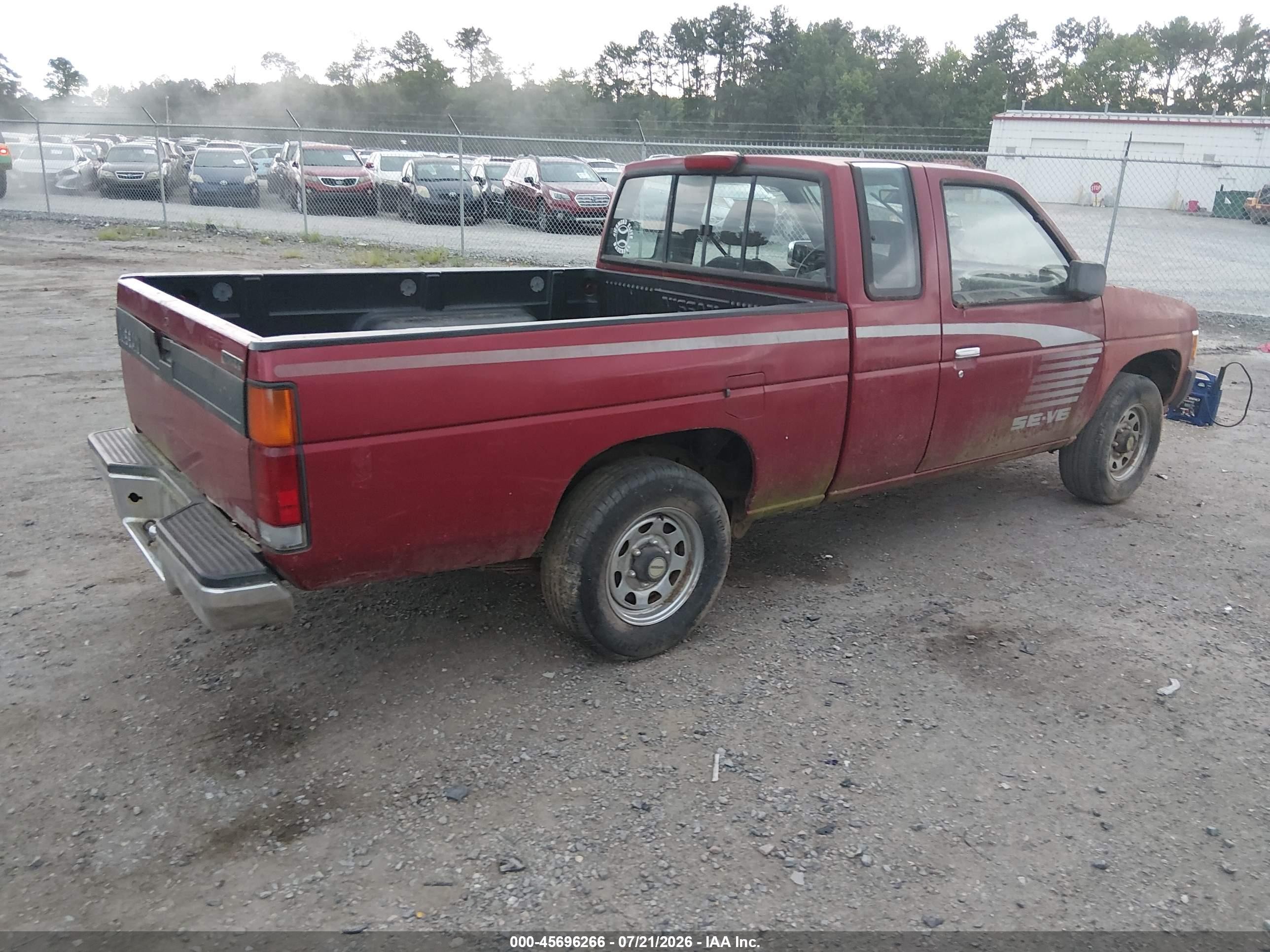1994 Nissan Truck King Cab Se Burgundy vin: 1N6HD16S5RC362498