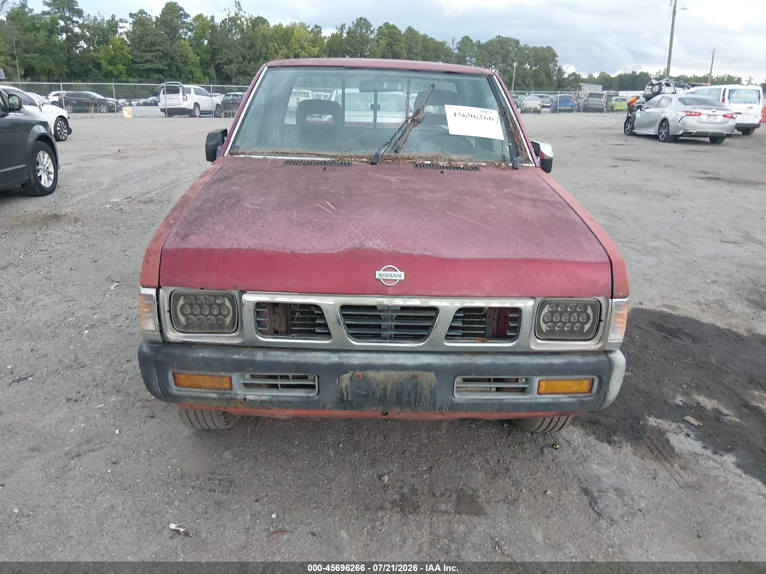 1994 Nissan Truck King Cab Se Burgundy vin: 1N6HD16S5RC362498