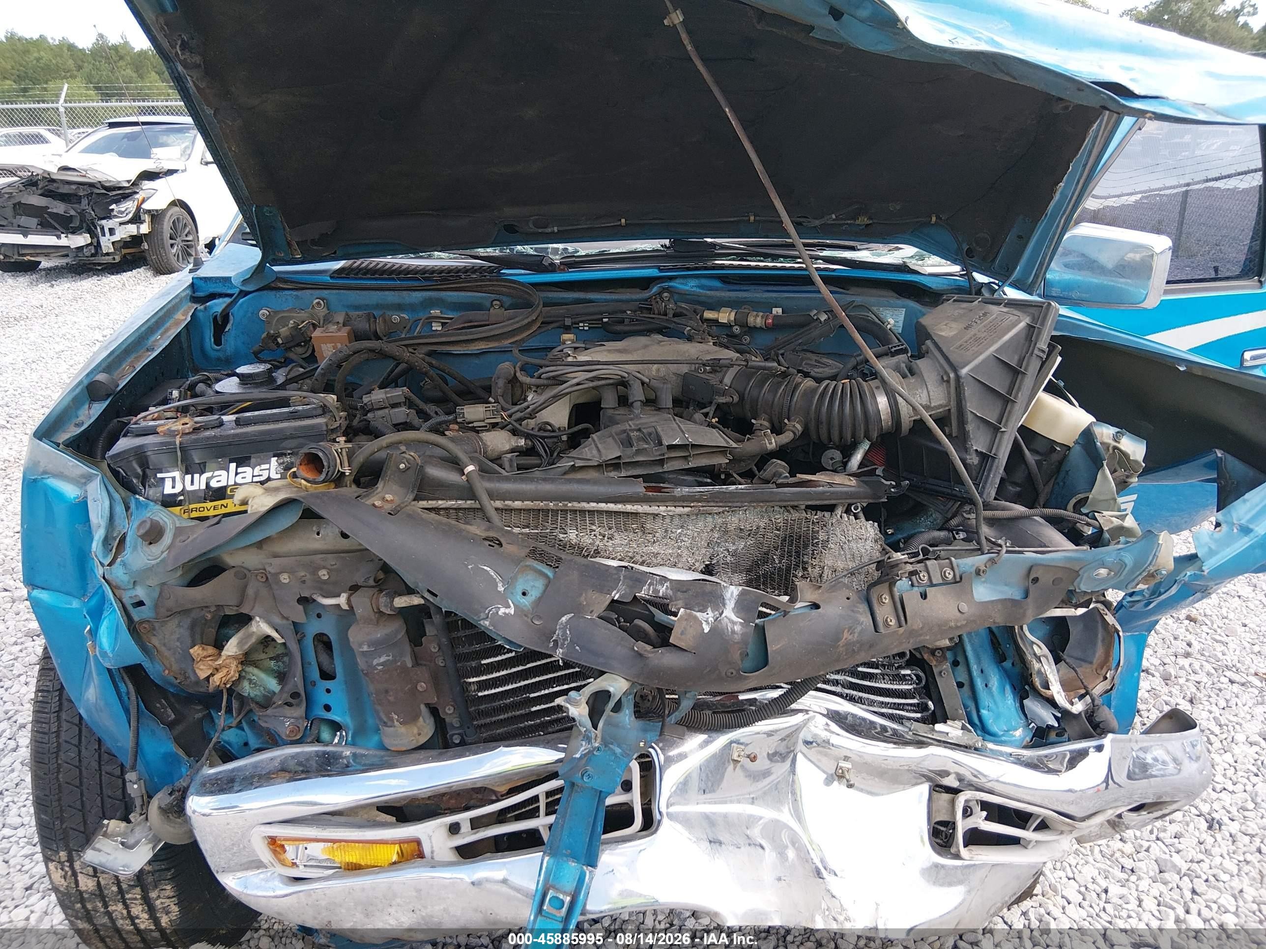 1995 Nissan Truck King Cab Se/king Cab Xe Blue vin: 1N6HD16S5SC312934
