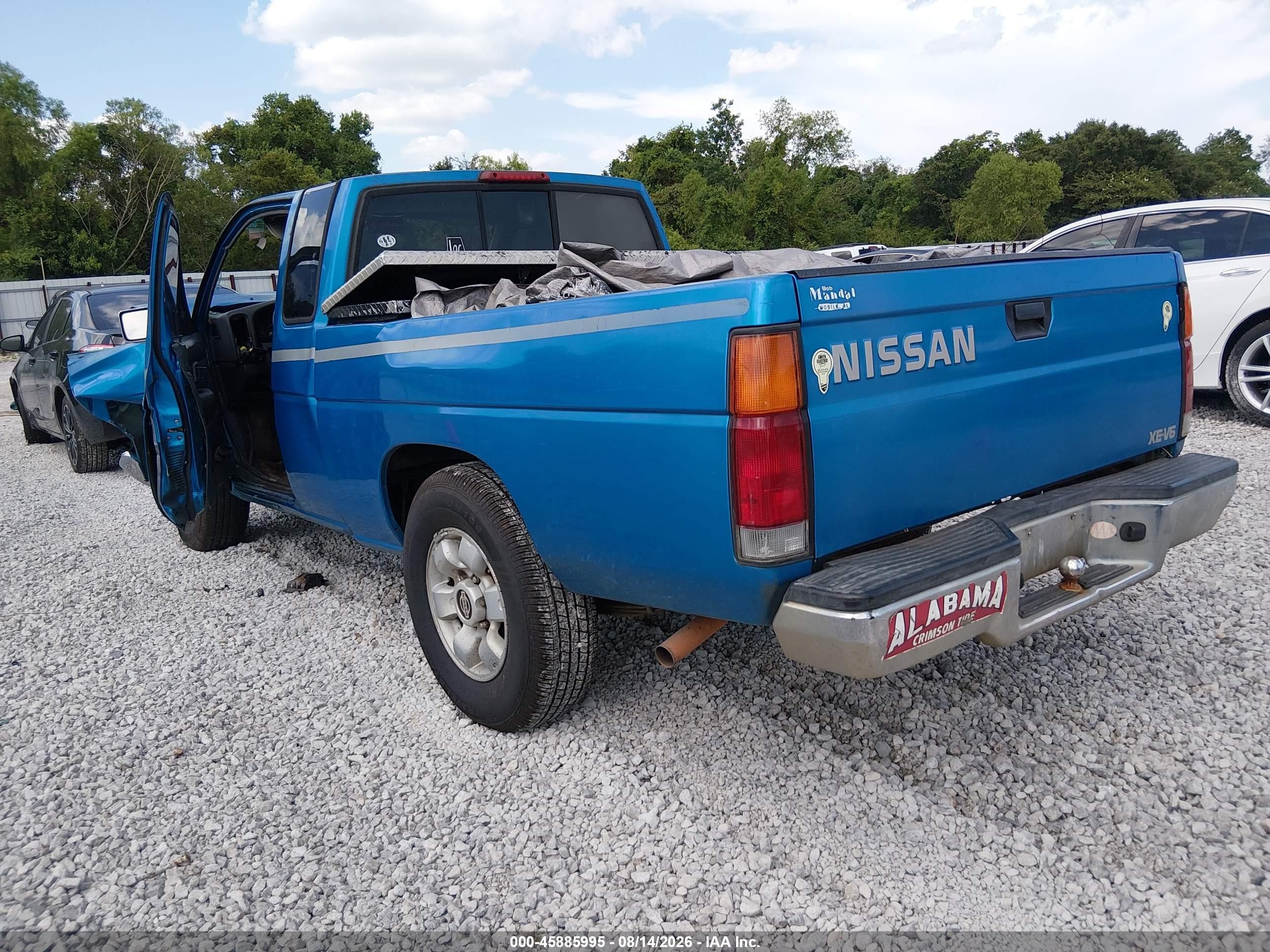 1995 Nissan Truck King Cab Se/king Cab Xe Blue vin: 1N6HD16S5SC312934