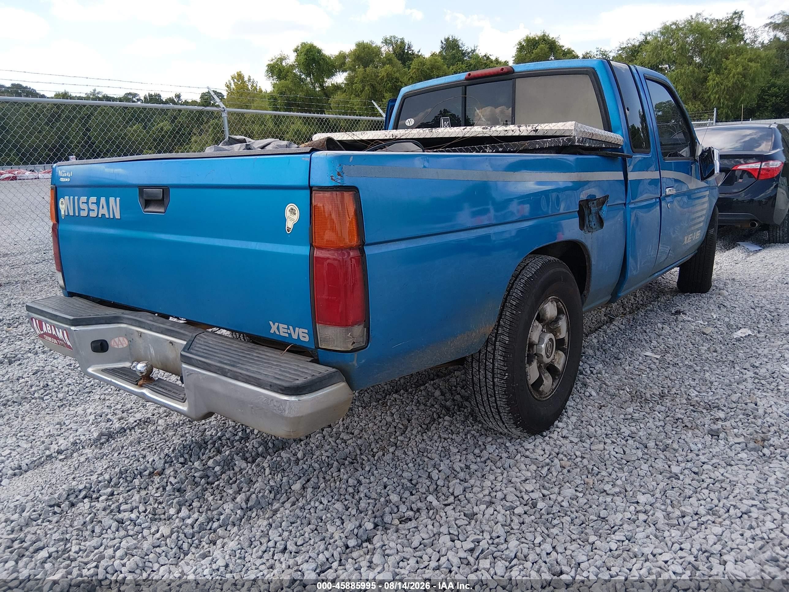 1995 Nissan Truck King Cab Se/king Cab Xe Blue vin: 1N6HD16S5SC312934