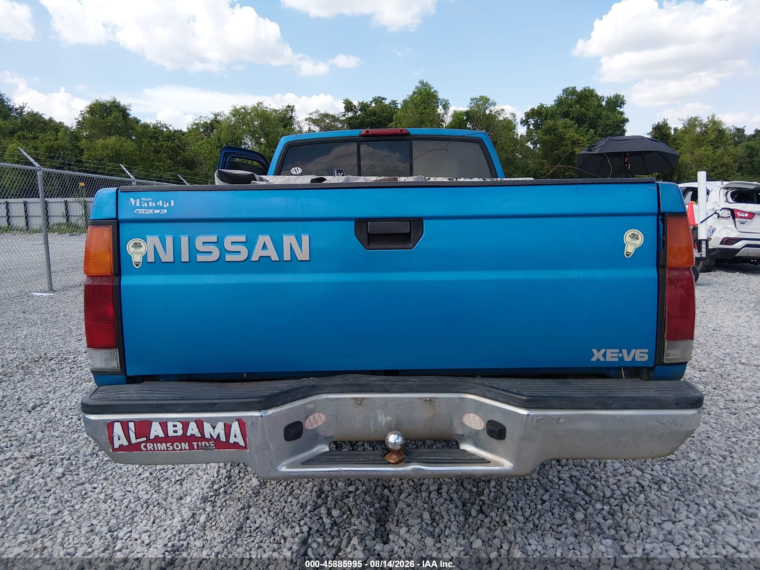 1995 Nissan Truck King Cab Se/king Cab Xe Blue vin: 1N6HD16S5SC312934