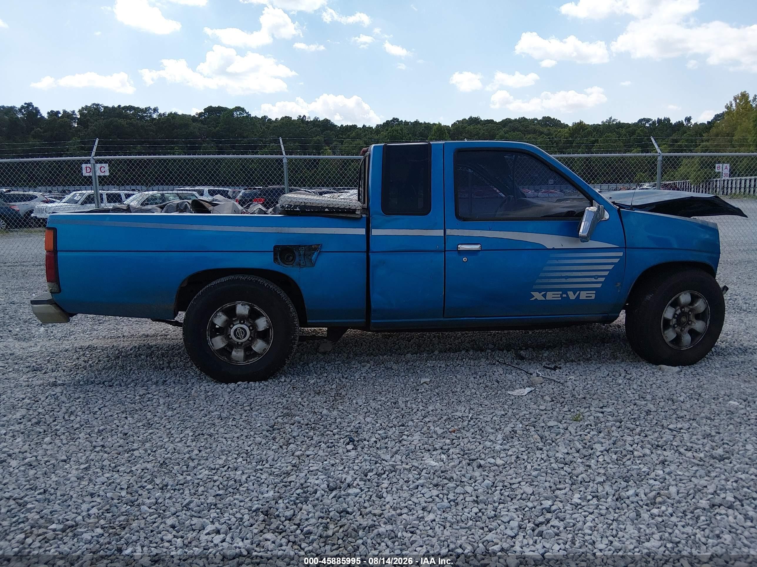 1995 Nissan Truck King Cab Se/king Cab Xe Blue vin: 1N6HD16S5SC312934