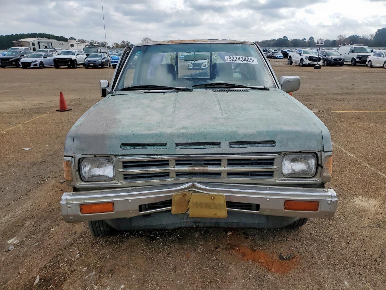 1991 Nissan Truck King Cab Se Silver vin: 1N6HD16SXMC333605