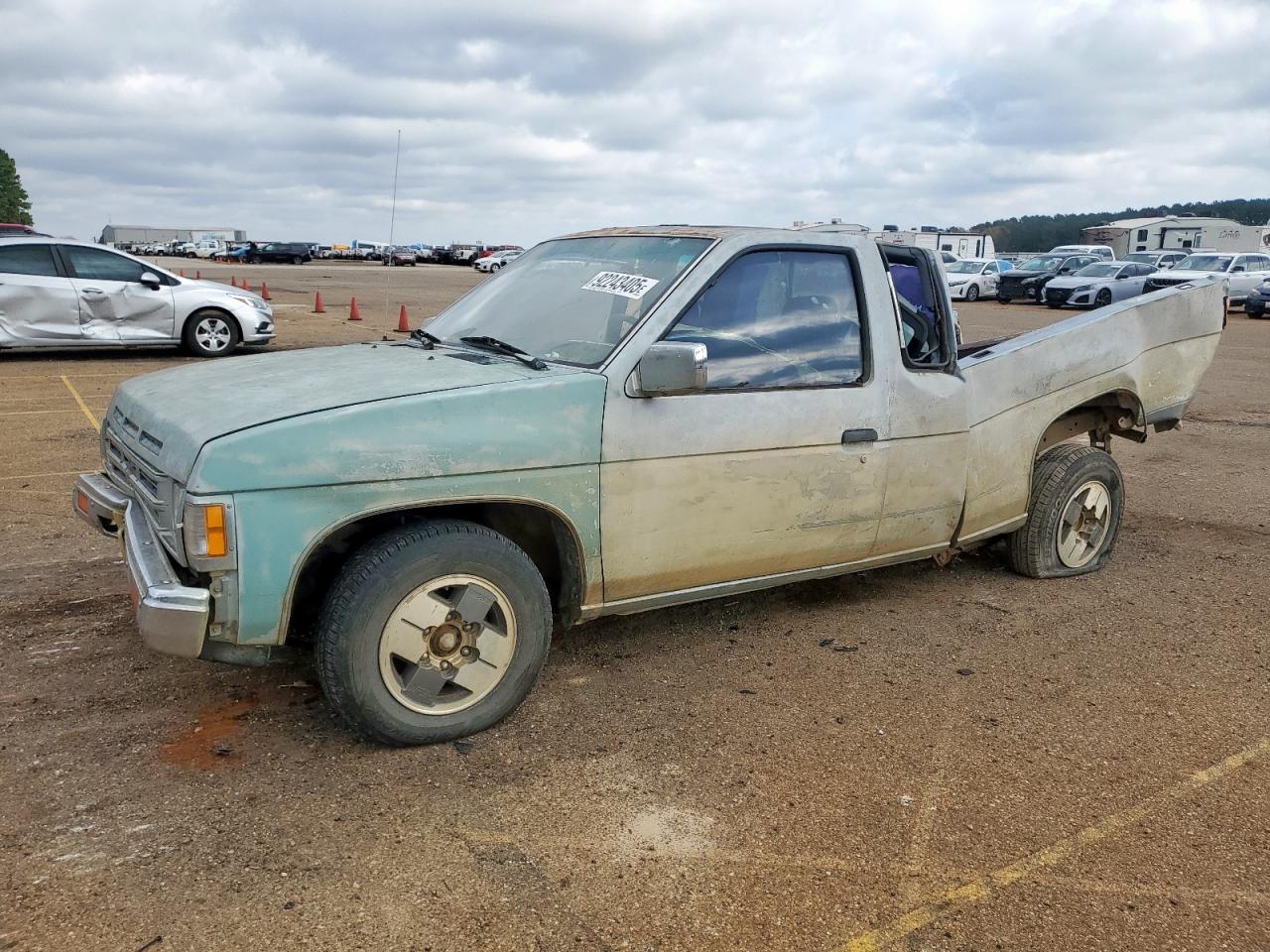 1991 Nissan Truck King Cab Se Silver vin: 1N6HD16SXMC333605