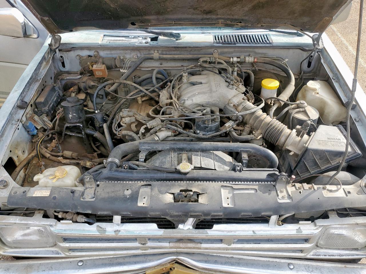 1991 Nissan Truck King Cab Se Silver vin: 1N6HD16SXMC333605