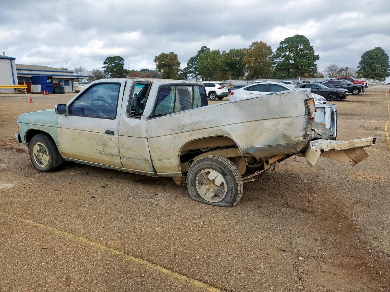 1991 Nissan Truck King Cab Se Silver vin: 1N6HD16SXMC333605