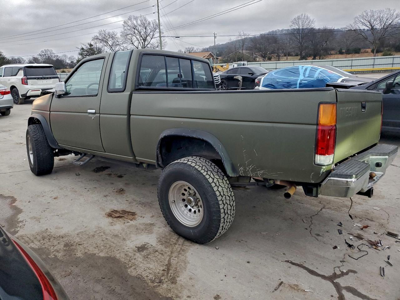 1993 Nissan Truck King Cab Se Green vin: 1N6HD16Y0PC438212
