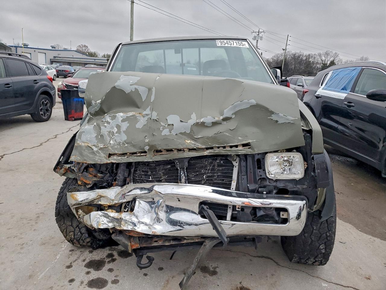 1993 Nissan Truck King Cab Se Green vin: 1N6HD16Y0PC438212