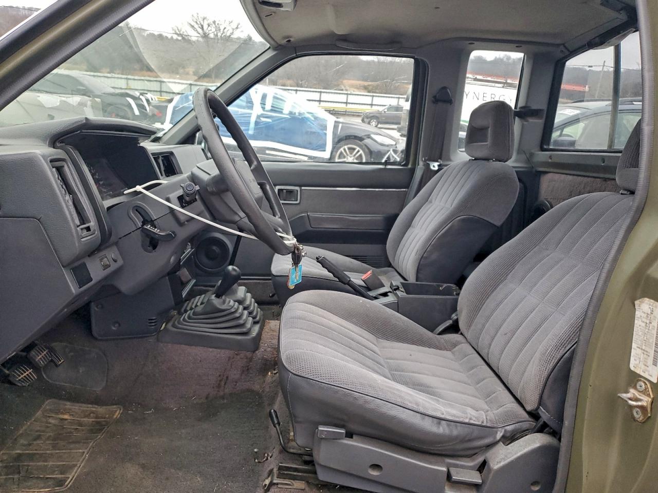1993 Nissan Truck King Cab Se Green vin: 1N6HD16Y0PC438212