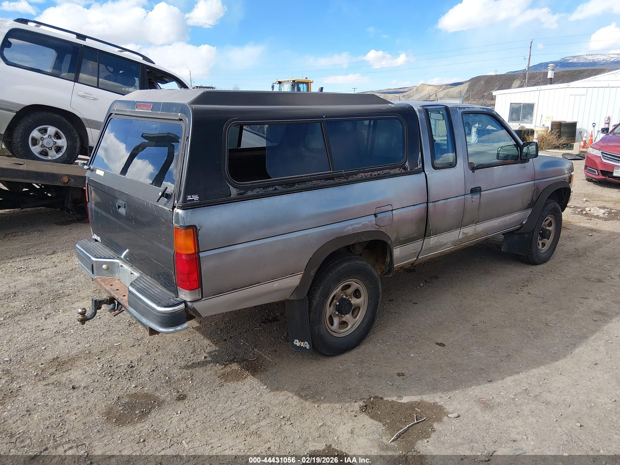 1990 Nissan D21 King Cab Black vin: 1N6HD16Y1LC425141