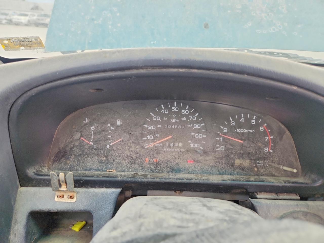 1995 Nissan Truck Xe V6 Green vin: 1N6HD16Y1SC309694