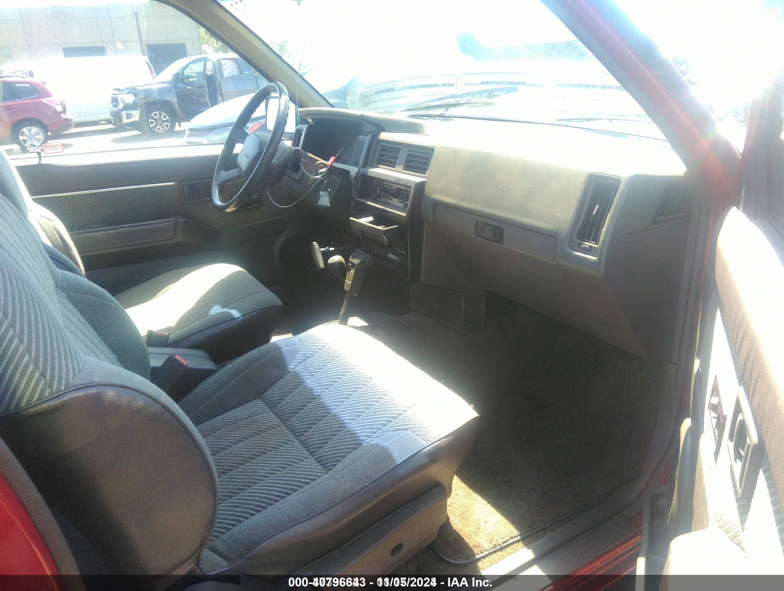 1988 Nissan D21 King Cab Red vin: 1N6HD16Y2JC400083