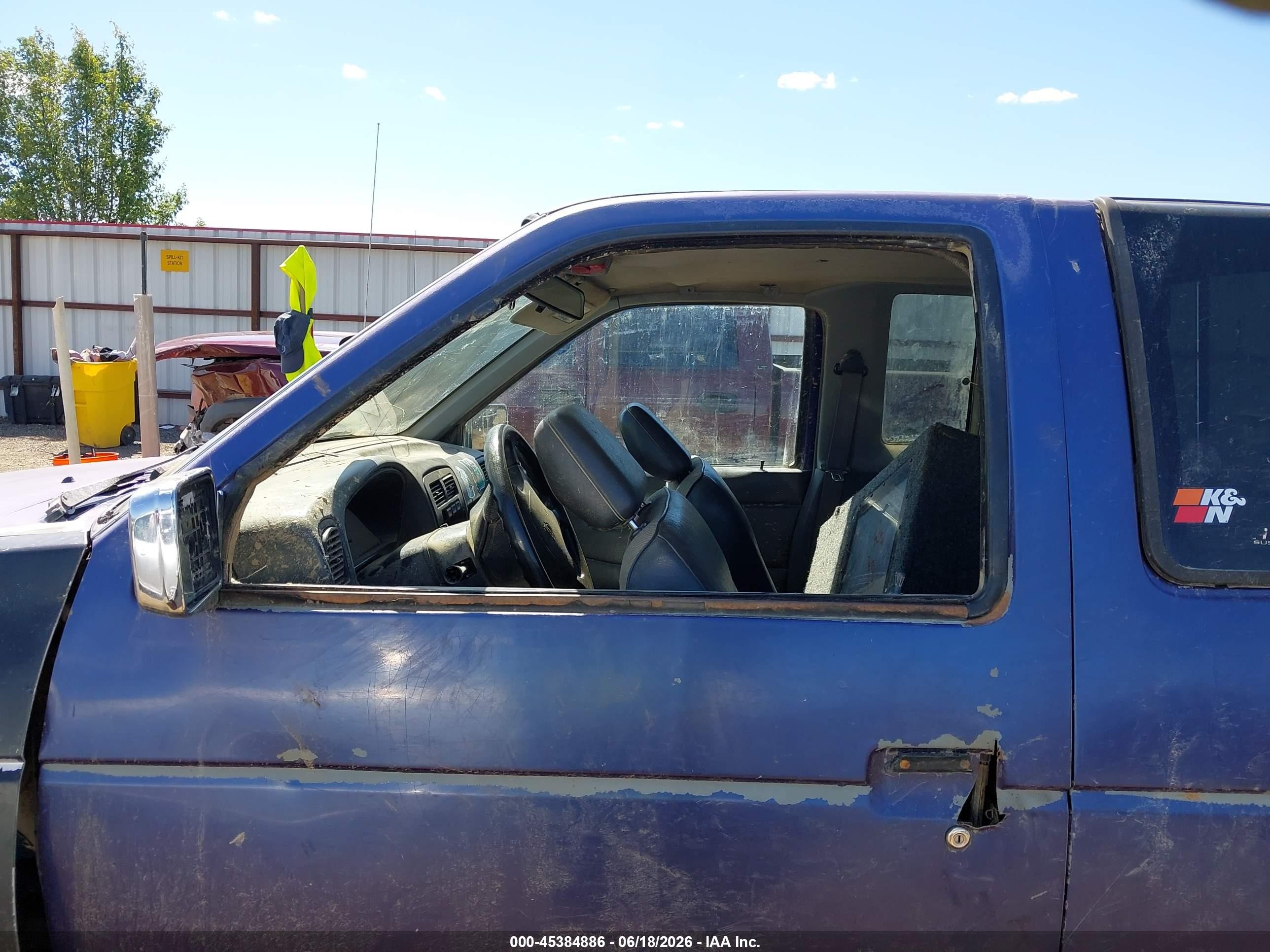 1995 Nissan Truck King Cab Se/king Cab Xe Purple vin: 1N6HD16Y3SC349954