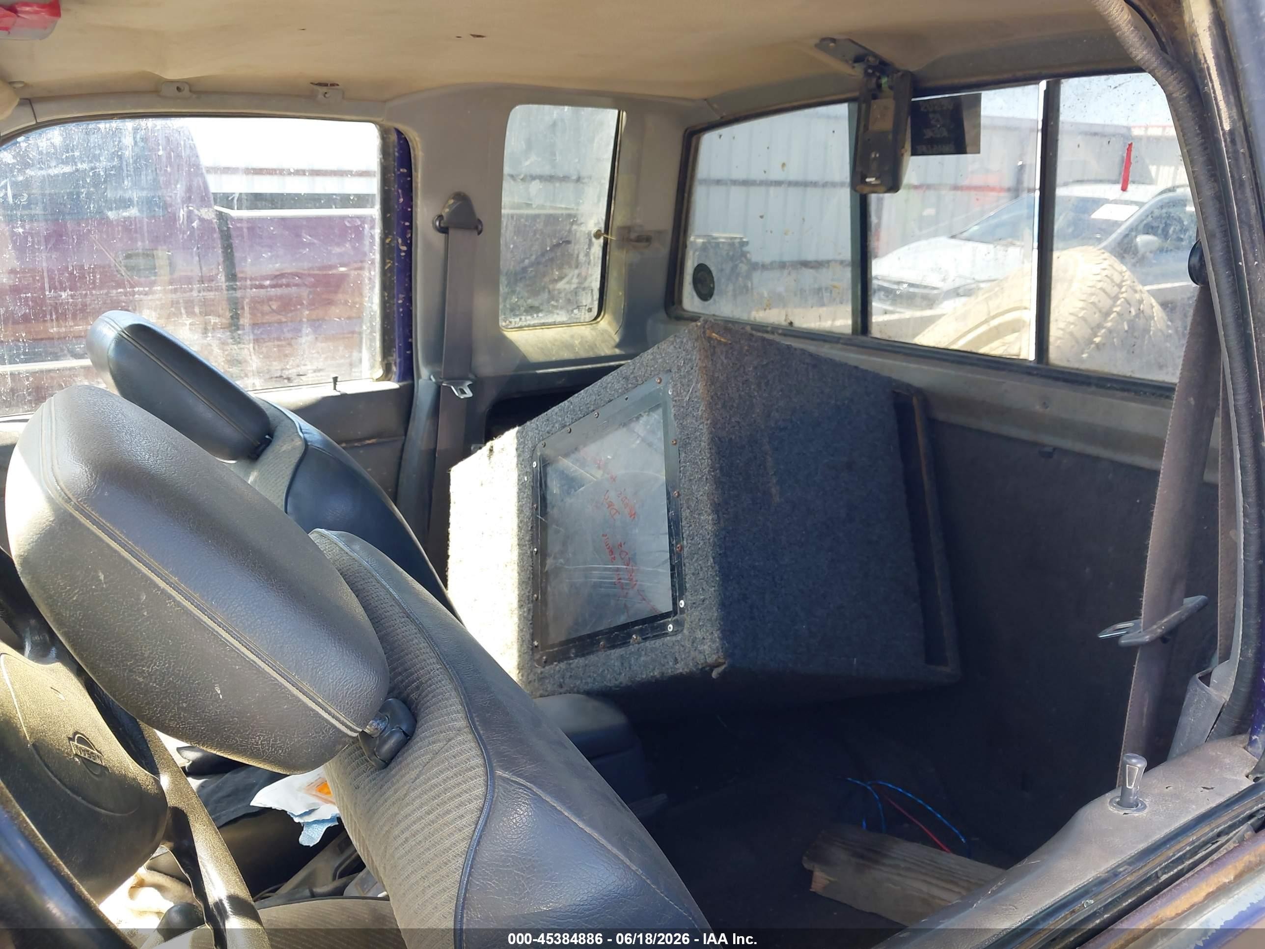 1995 Nissan Truck King Cab Se/king Cab Xe Purple vin: 1N6HD16Y3SC349954