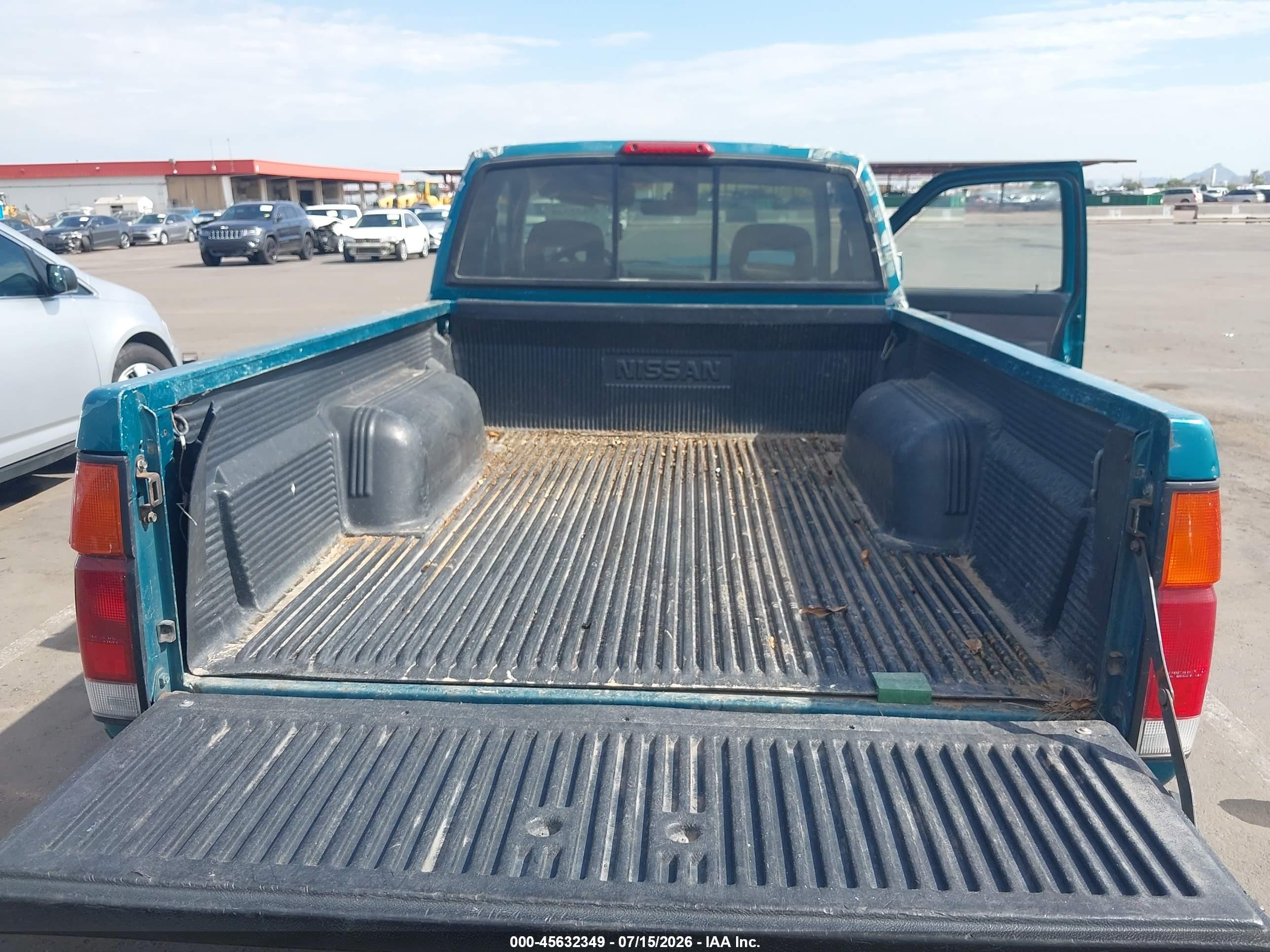 1995 Nissan Truck King Cab Se/king Cab Xe Green vin: 1N6HD16Y4SC352541