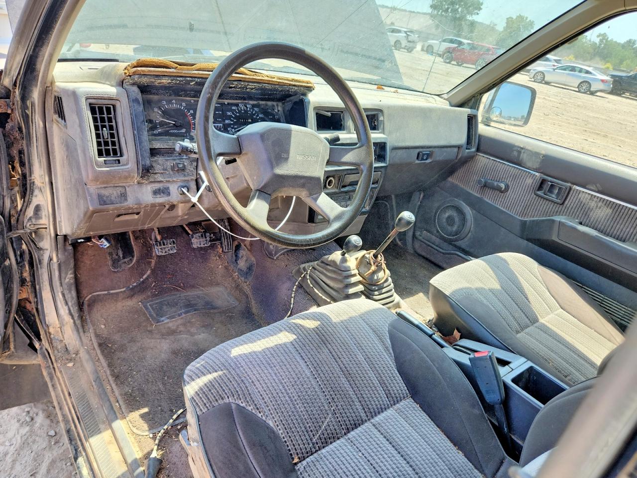 1991 Nissan Truck Se V6 Black vin: 1N6HD16Y6MC307684