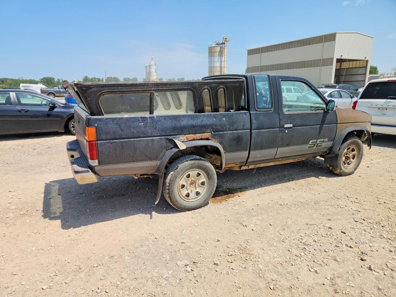 1991 Nissan Truck Se V6 Black vin: 1N6HD16Y6MC307684