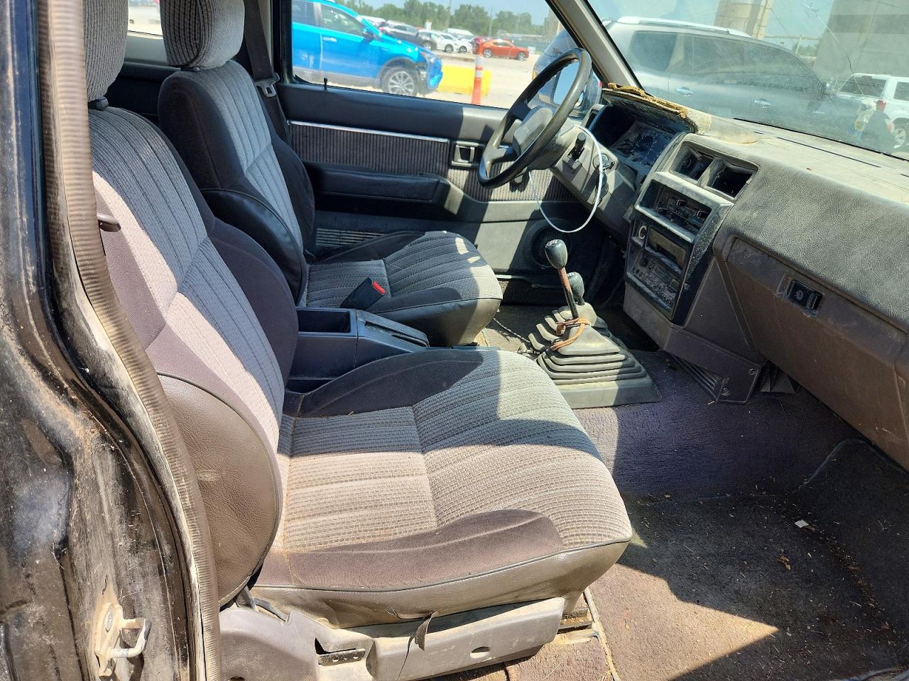 1991 Nissan Truck Se V6 Black vin: 1N6HD16Y6MC307684