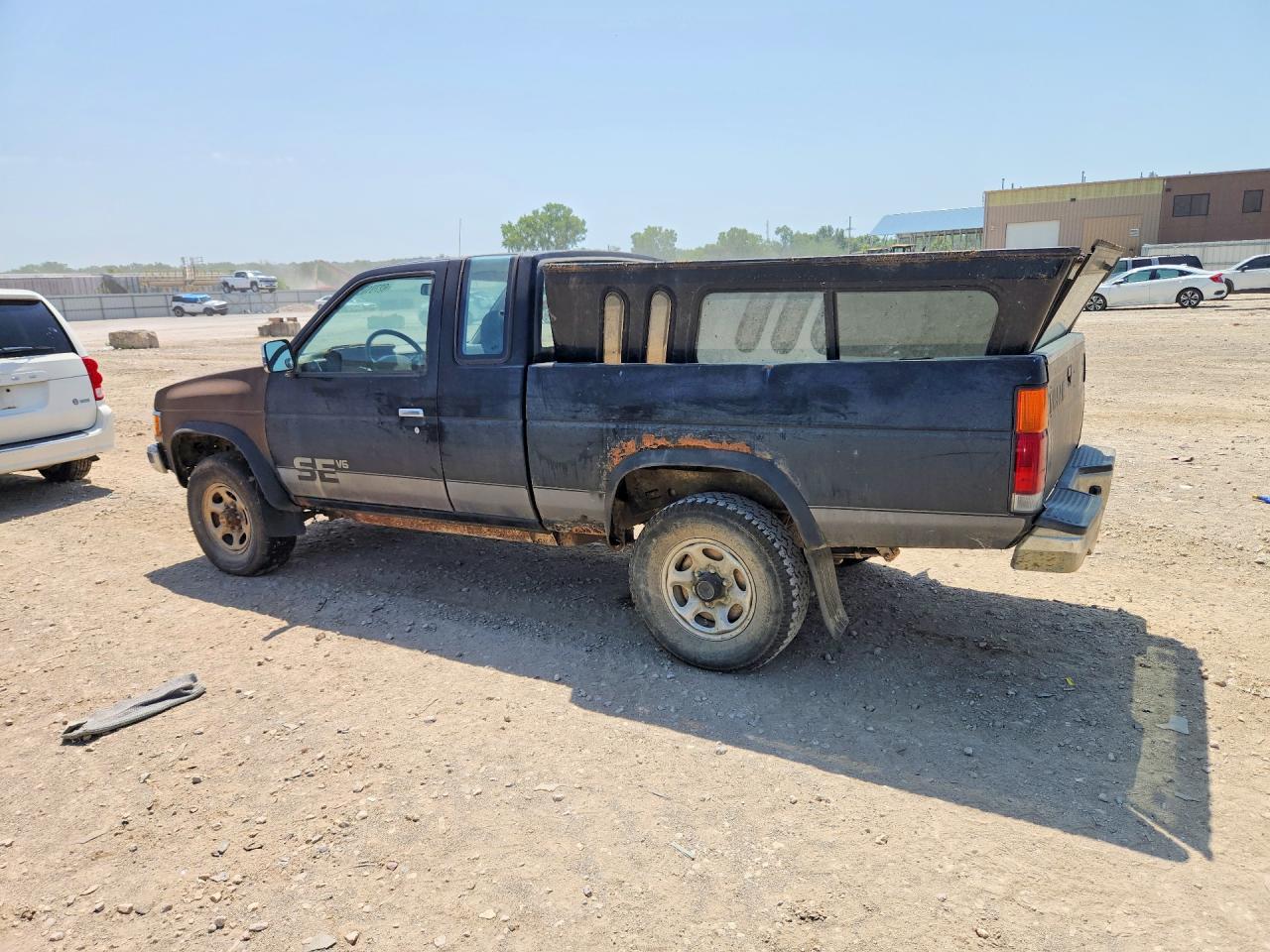 1991 Nissan Truck Se V6 Black vin: 1N6HD16Y6MC307684