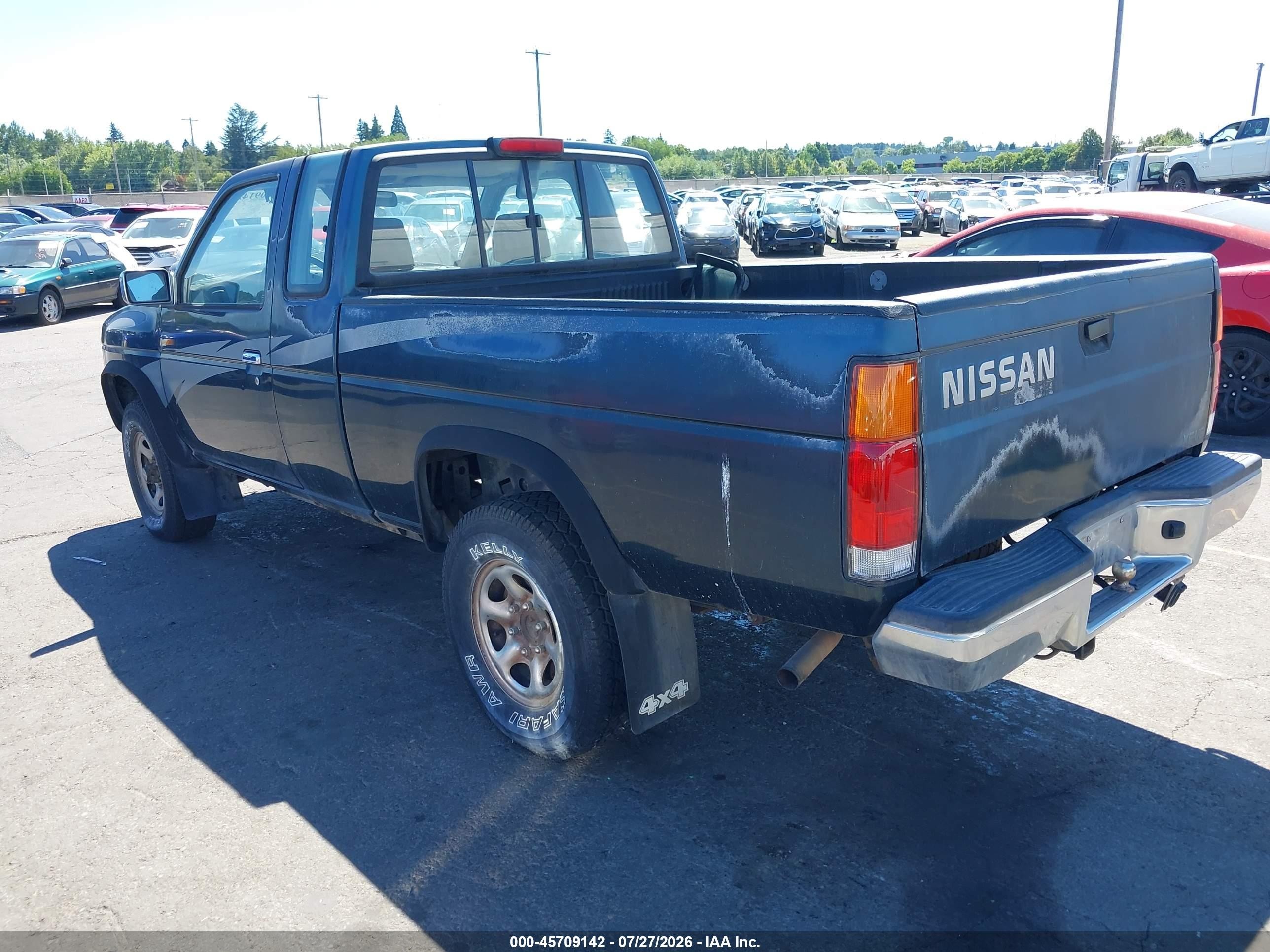 1994 Nissan Truck King Cab Se/king Cab Xe Серый vin: 1N6HD16Y6RC365172