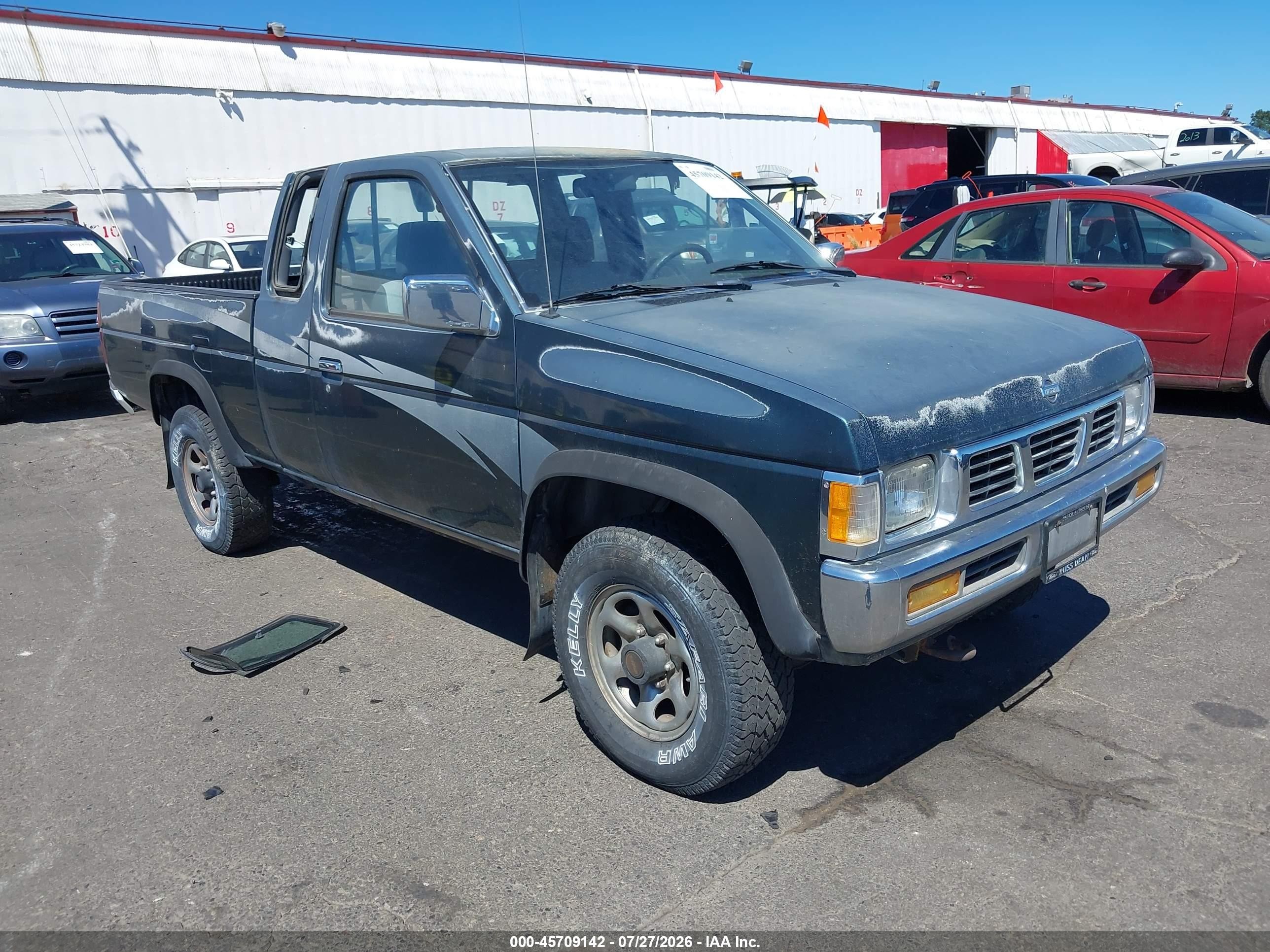 1994 Nissan Truck King Cab Se/king Cab Xe Gray vin: 1N6HD16Y6RC365172