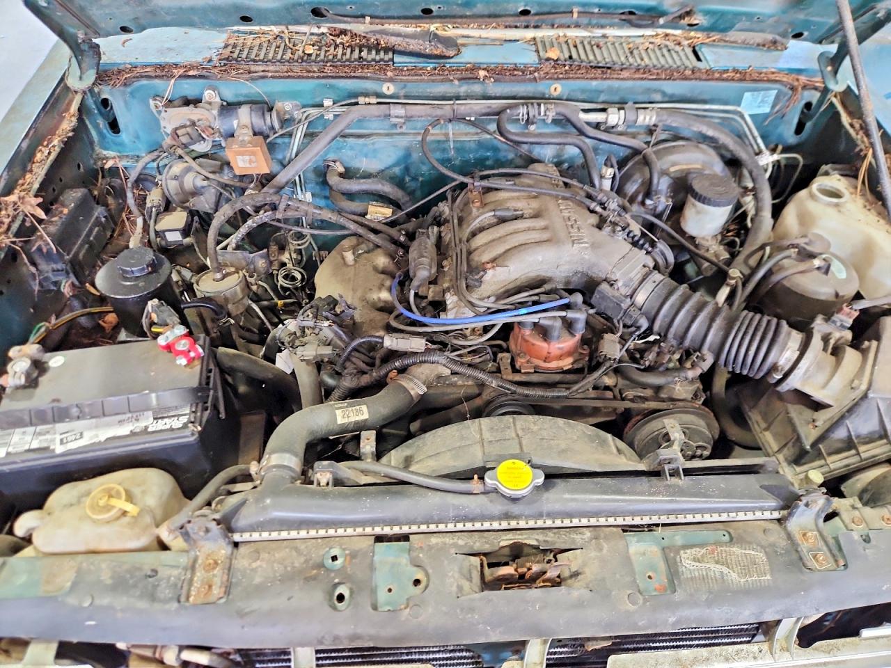 1995 Nissan Truck Xe V6 Green vin: 1N6HD16Y6SC458747