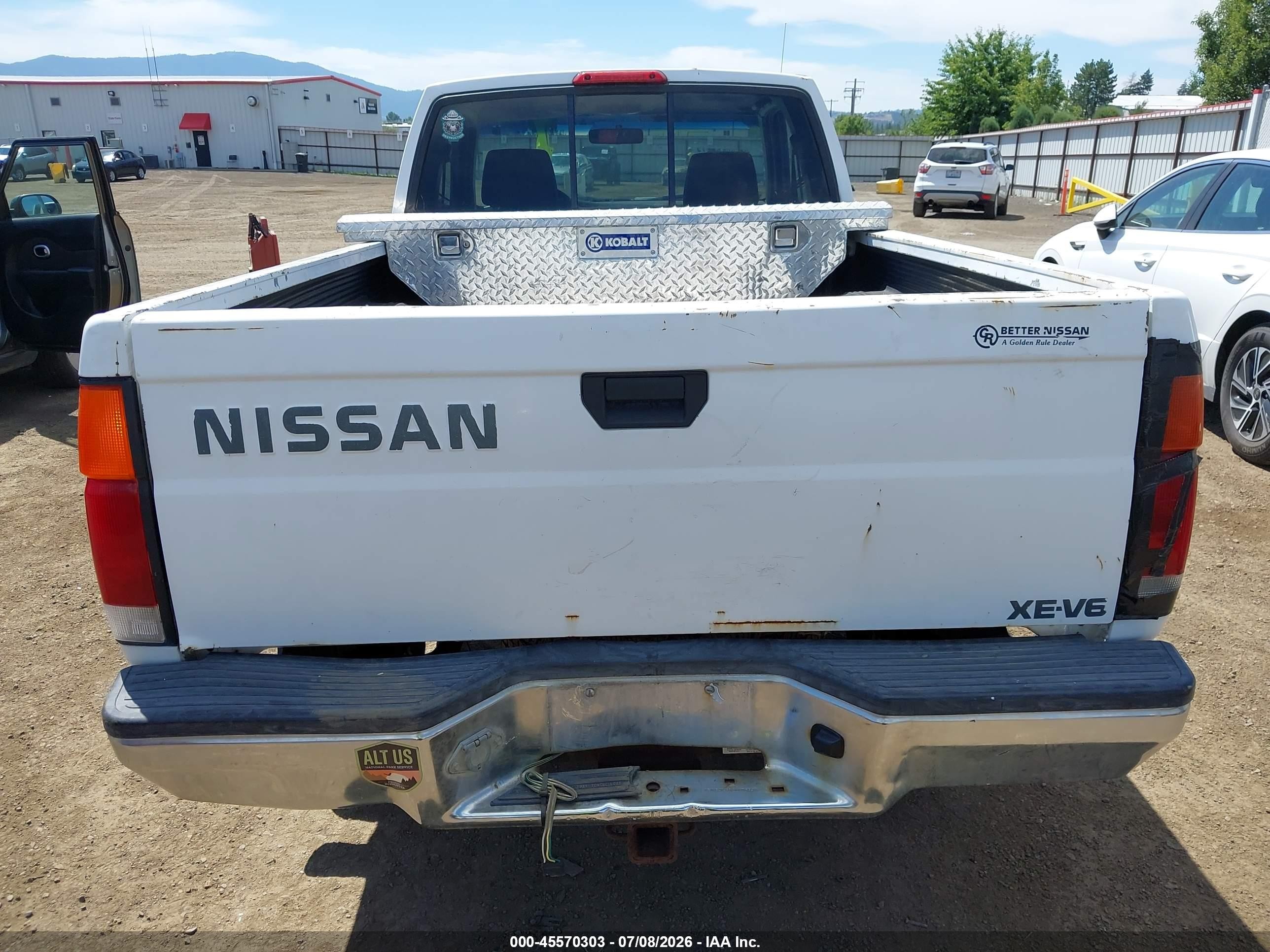 1995 Nissan Truck King Cab Se/king Cab Xe Белый vin: 1N6HD16Y7SC377207