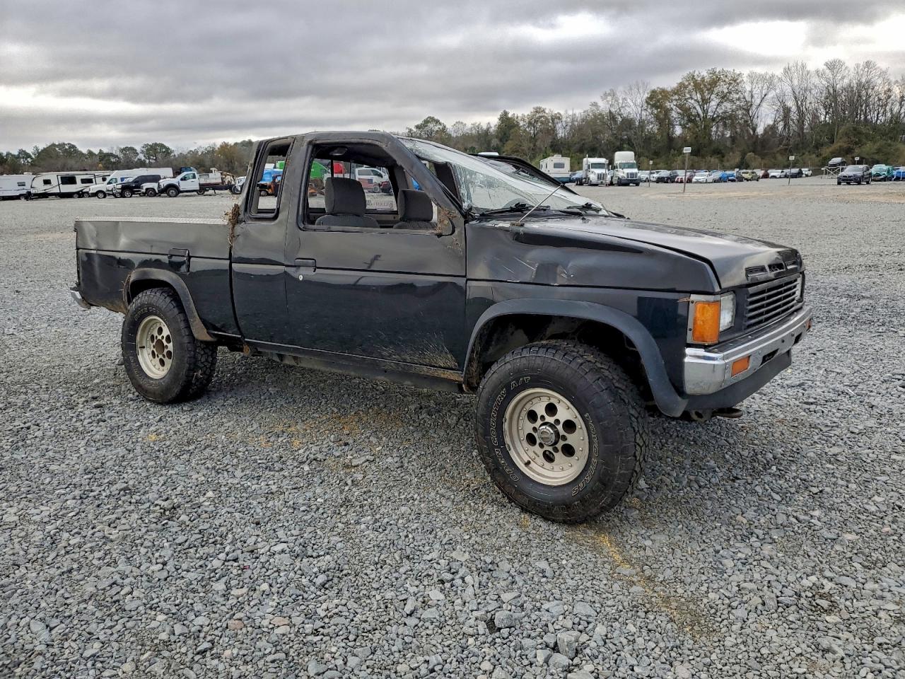 1986 Niss D21 King Cab Black vin: 1N6HD16Y9GC377474