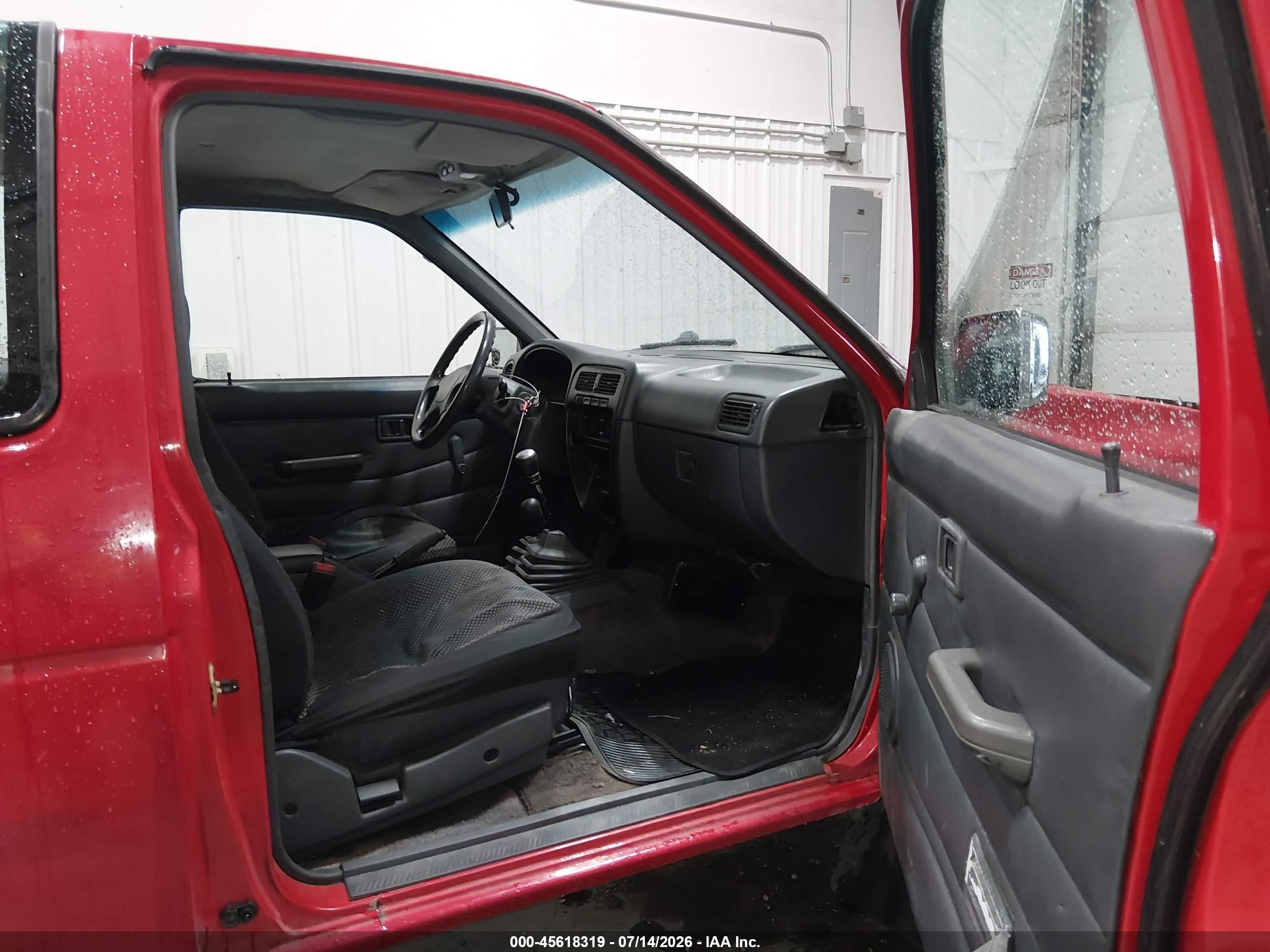 1994 Nissan Truck King Cab Se/king Cab Xe Red vin: 1N6HD16Y9RC339603