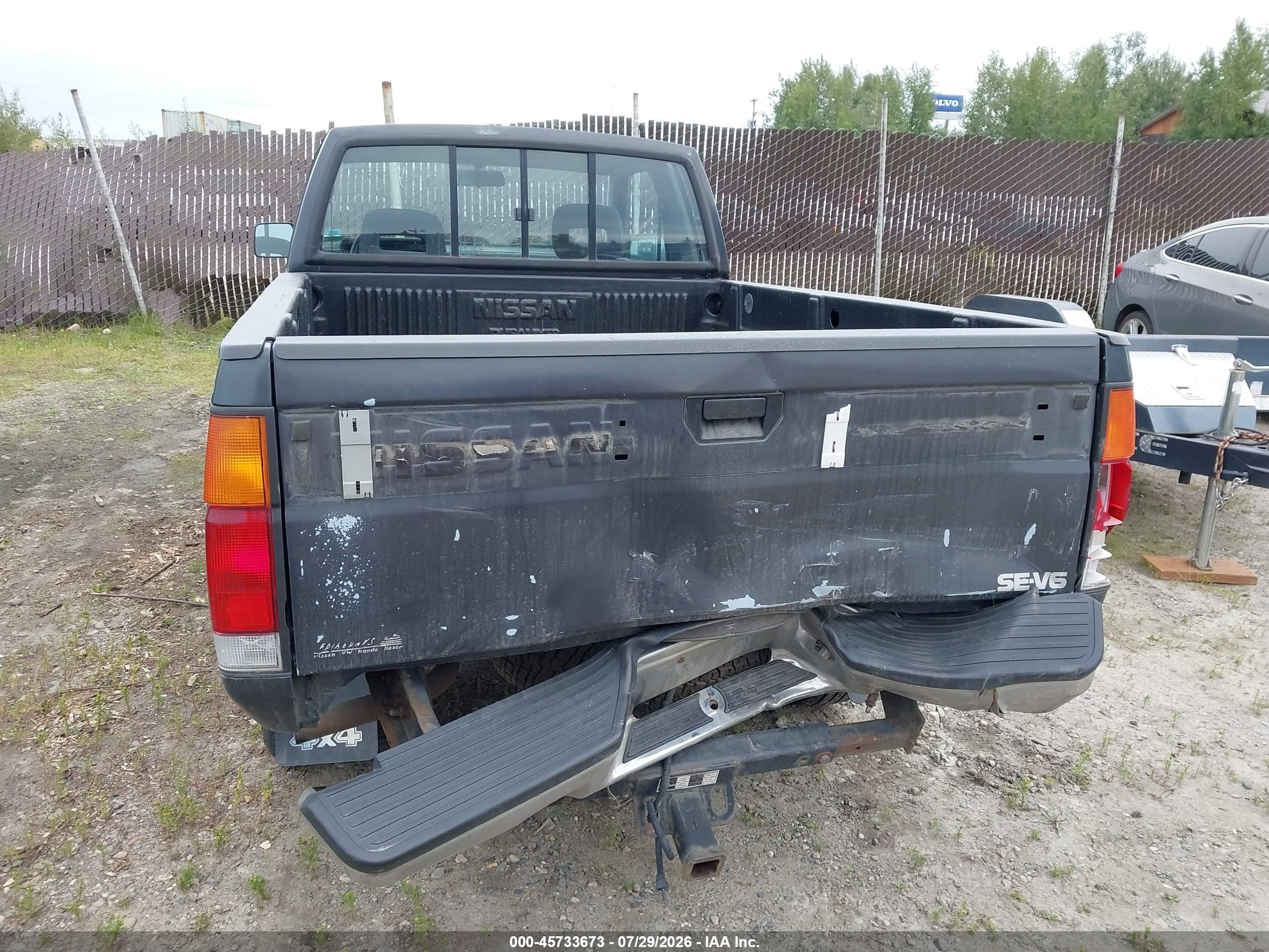 1993 Nissan Truck King Cab Se Gray vin: 1N6HD16YXPC341924