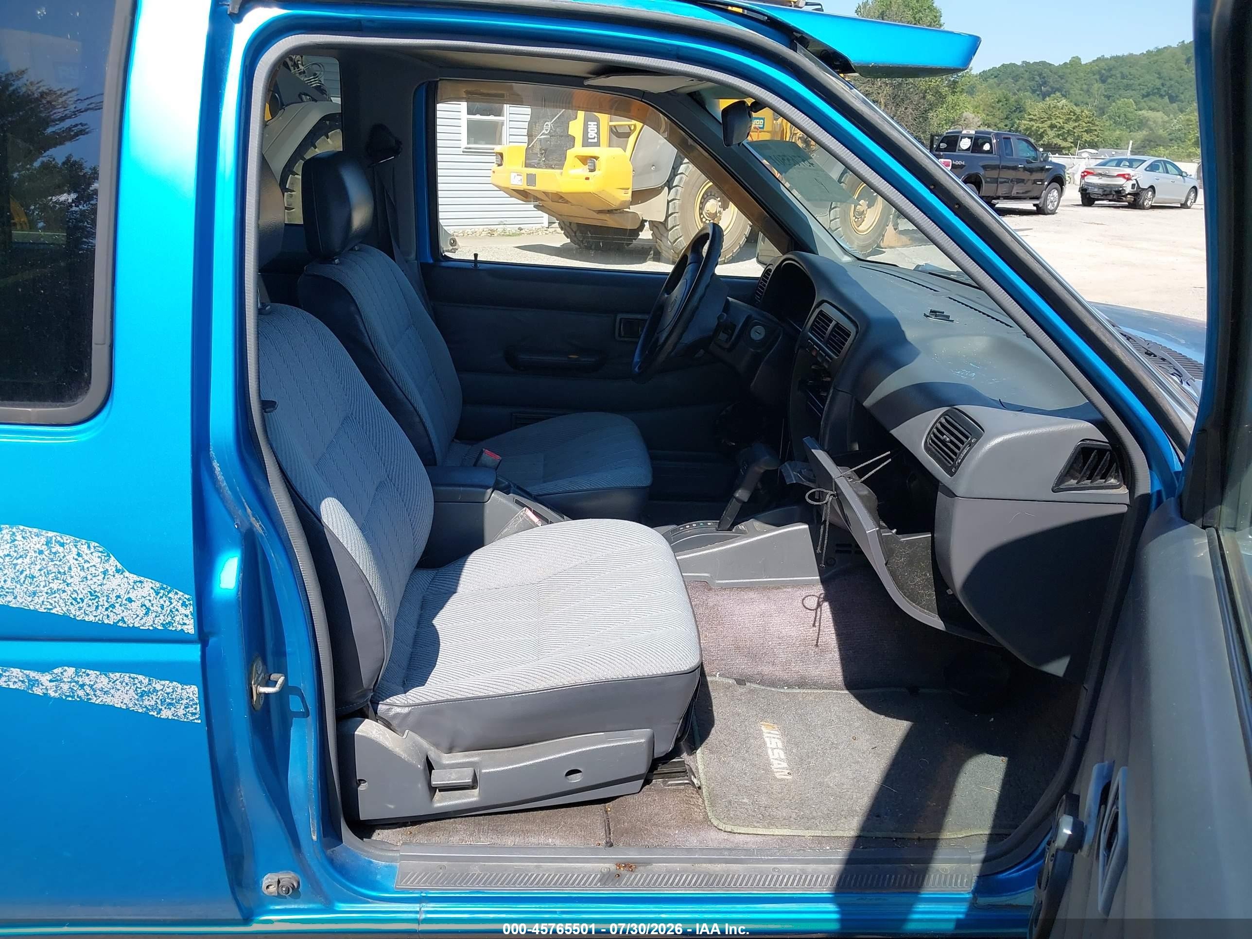 1995 Nissan Truck King Cab Se/king Cab Xe Blue vin: 1N6HD16YXSC314943