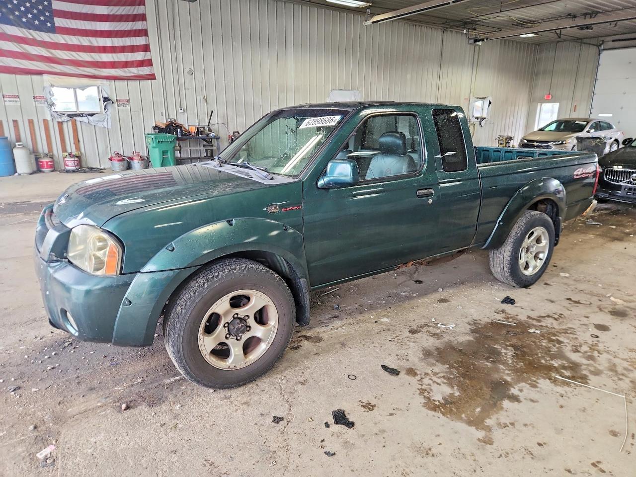 2001 Nissan Frontier Sc Зеленый vin: 1N6MD26Y71C360930